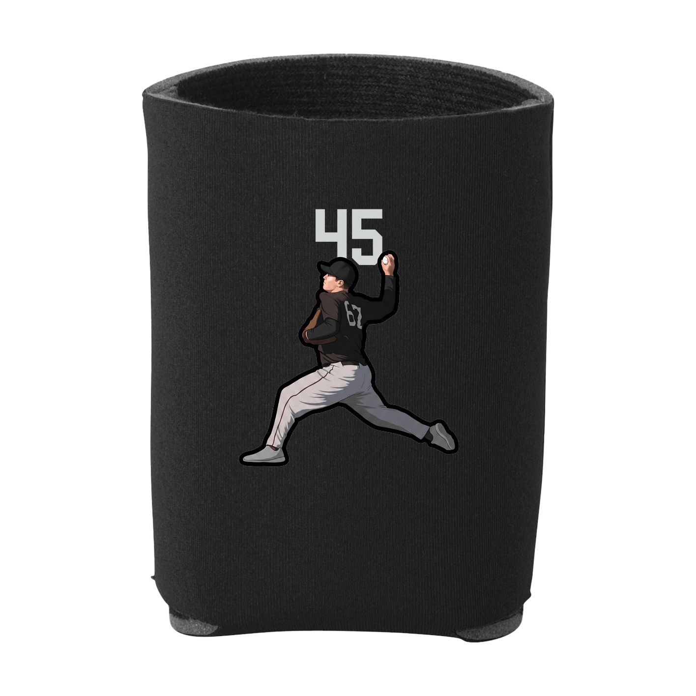 Can Holder — Number Top in Black