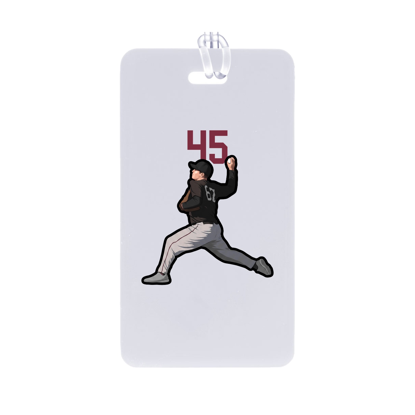 Bag Tag — Number Top in Classic