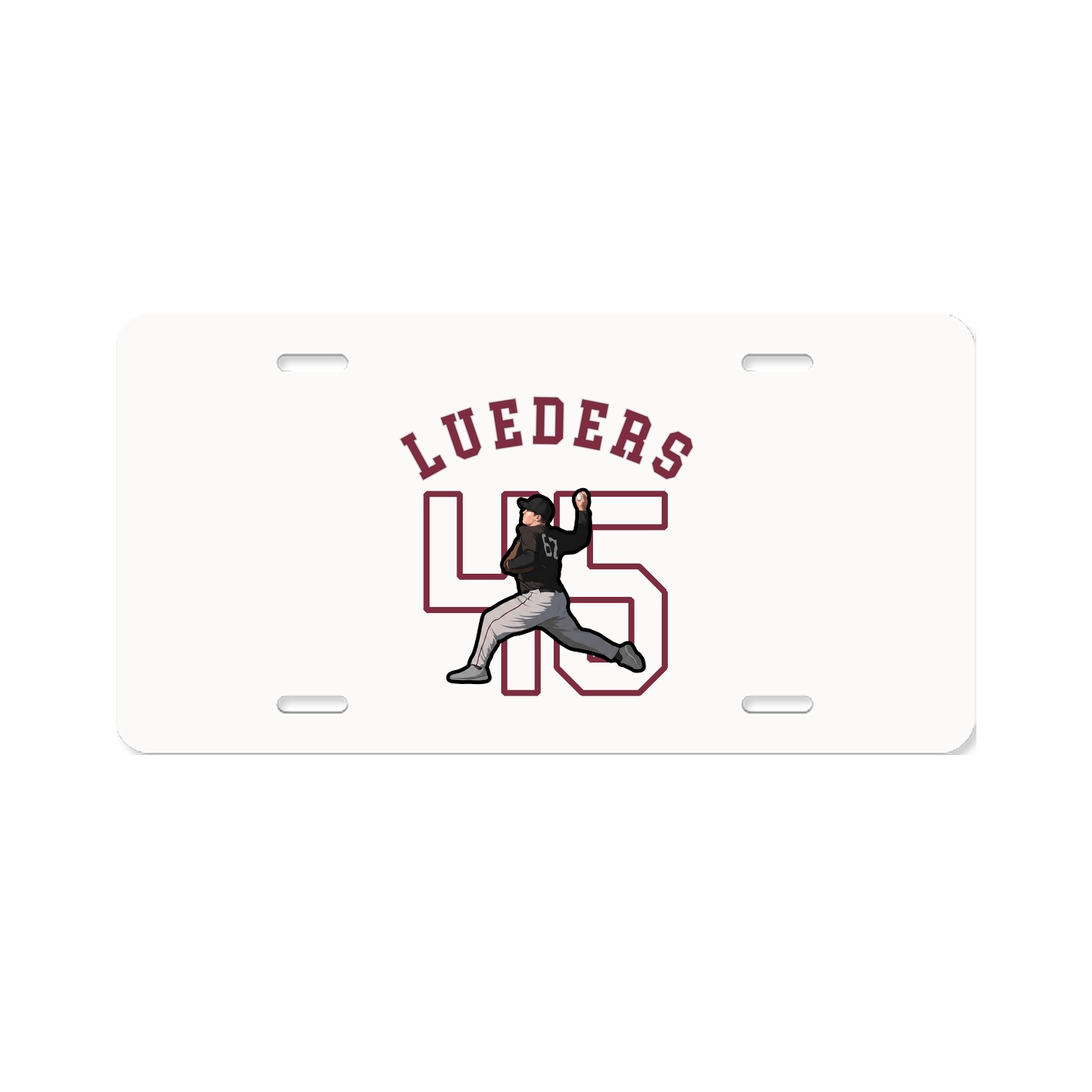 License Plate — Shirsey Arch in Classic