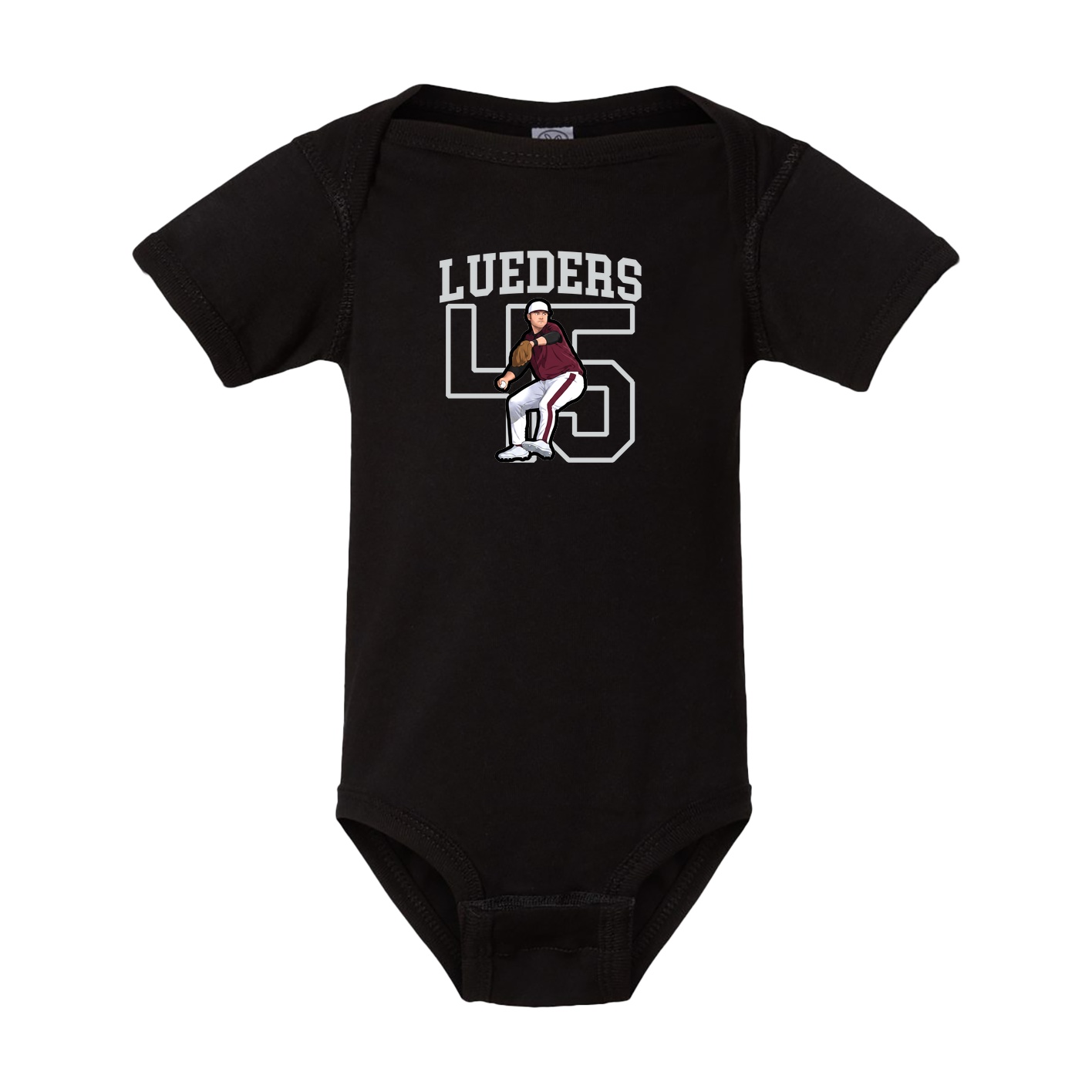 Baby Onesie — Shirsey in Black