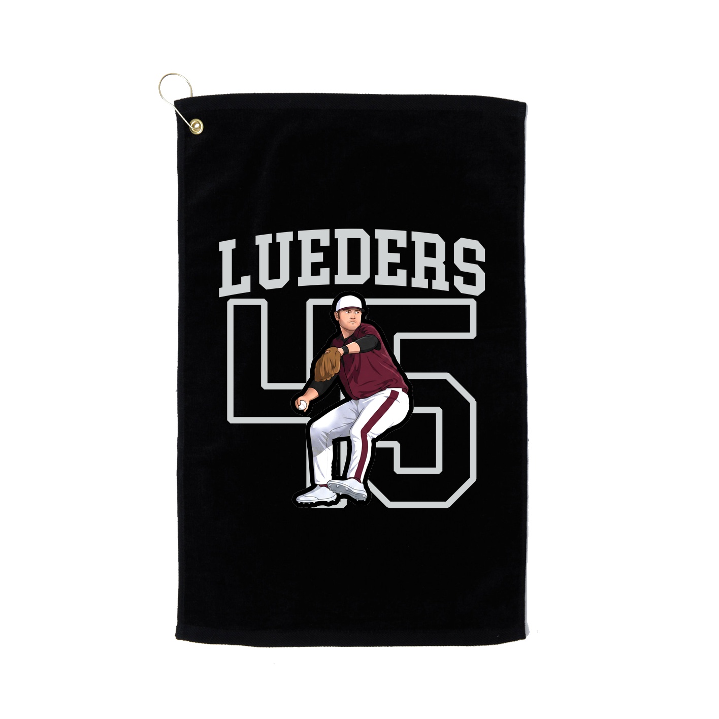 Golf Towel — Shirsey in Black