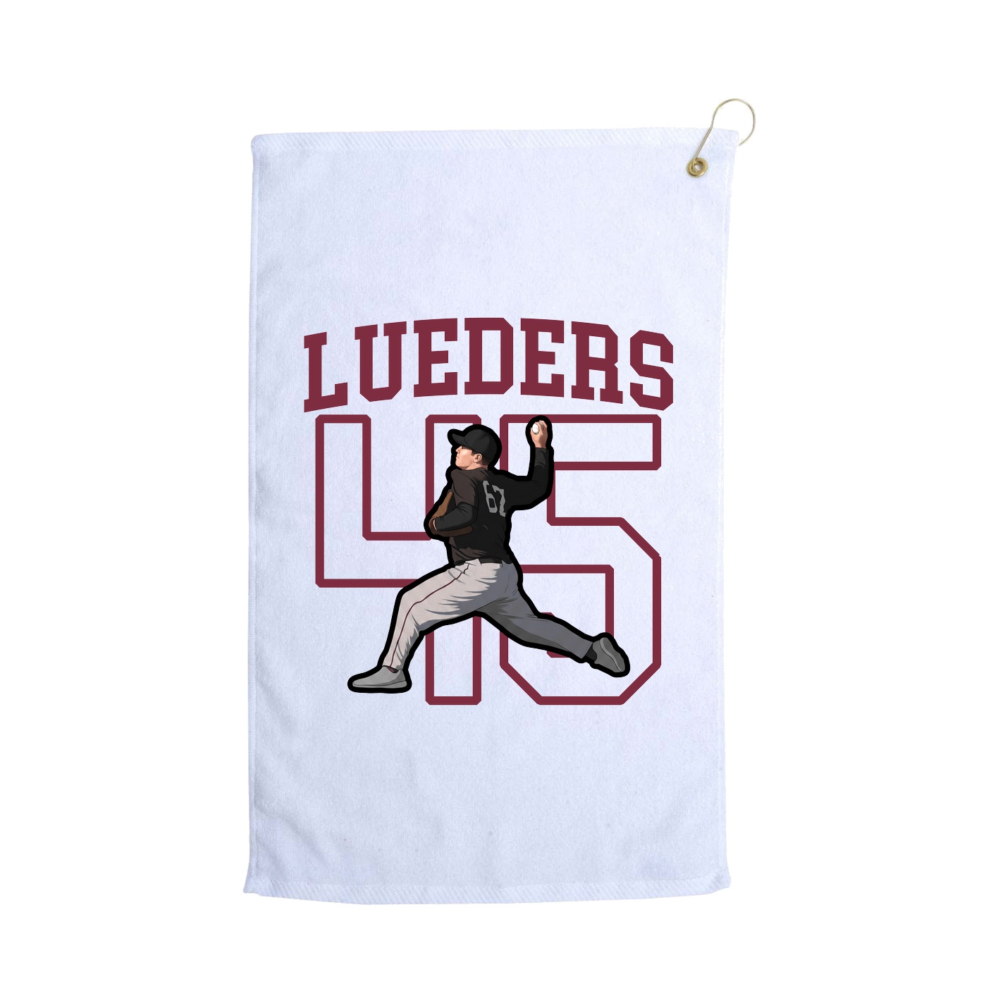 Golf Towel — Shirsey in White