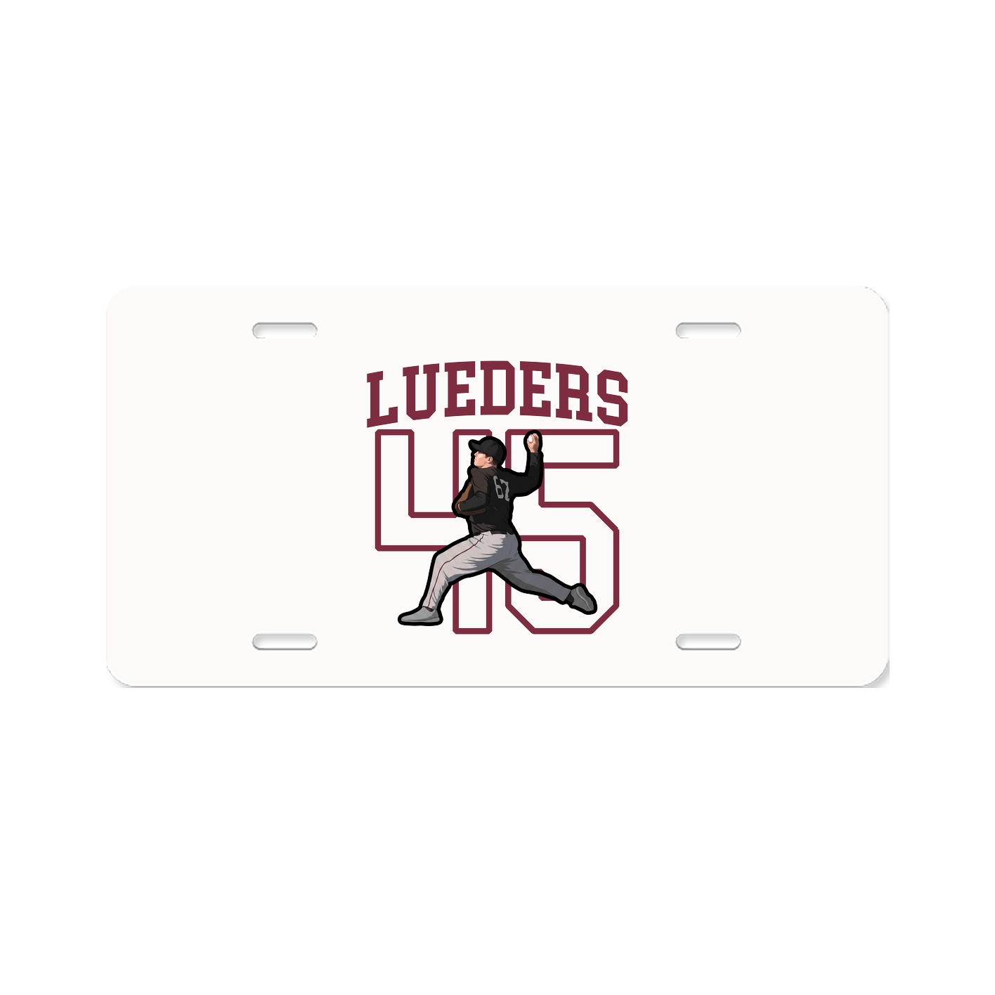 Aluminum License Plate