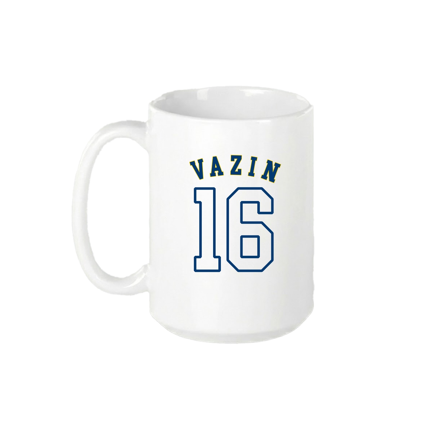15oz Coffee Mug — Shirsey Arch in White