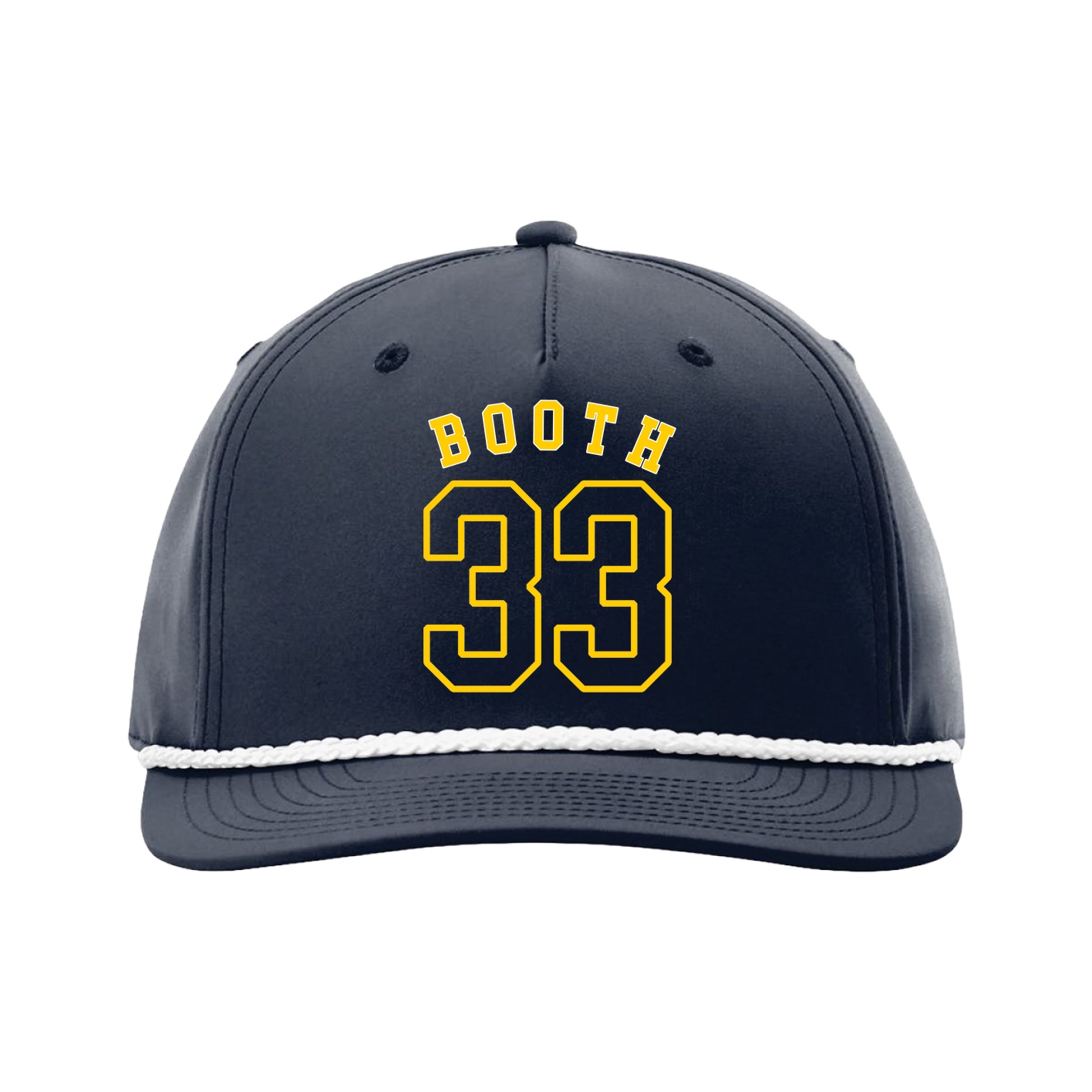 Five-Panel Classic Rope Cap — Shirsey Arch in Navy