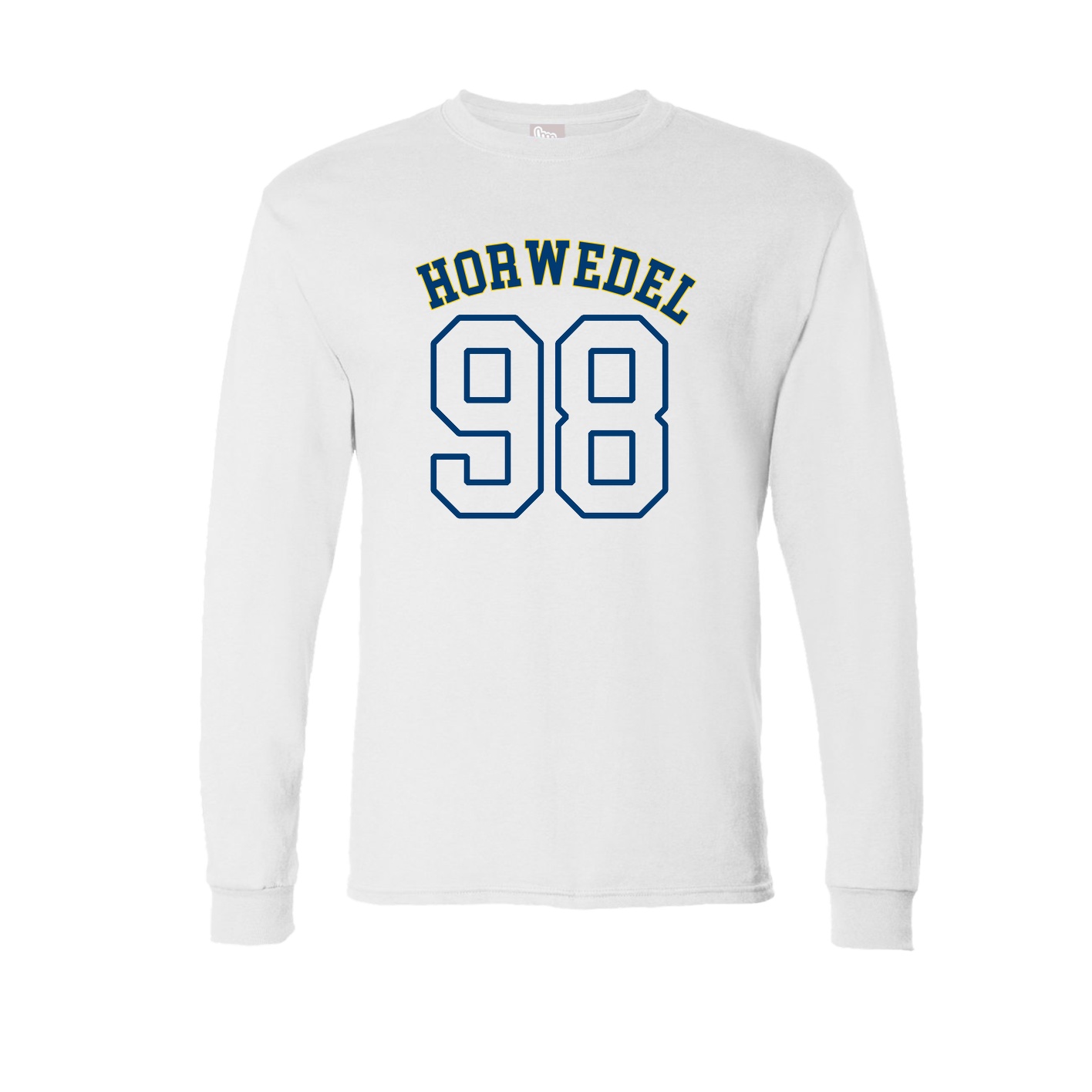 Long Sleeve Tee — Shirsey Arch in White