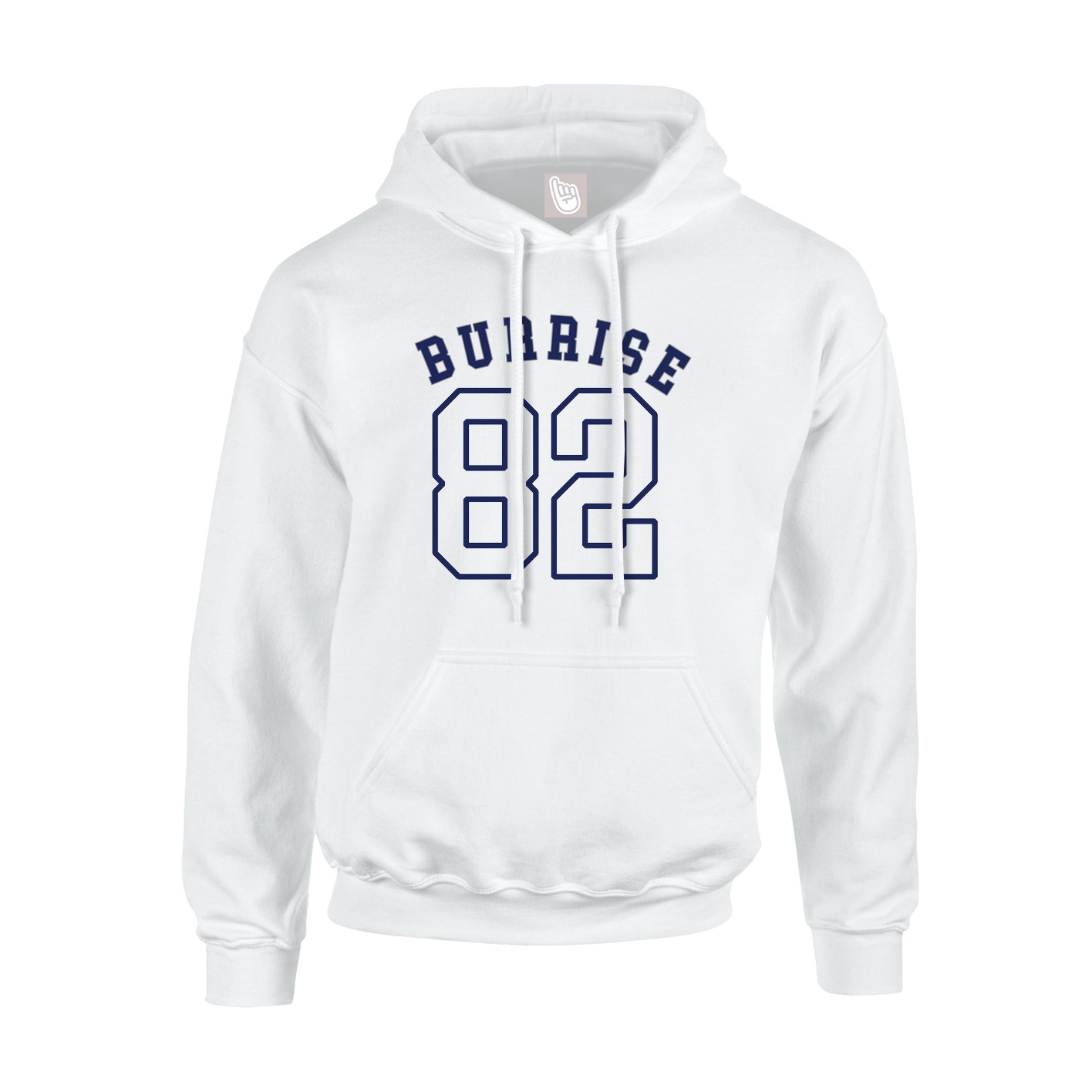 Hoodie — Shirsey Arch in White