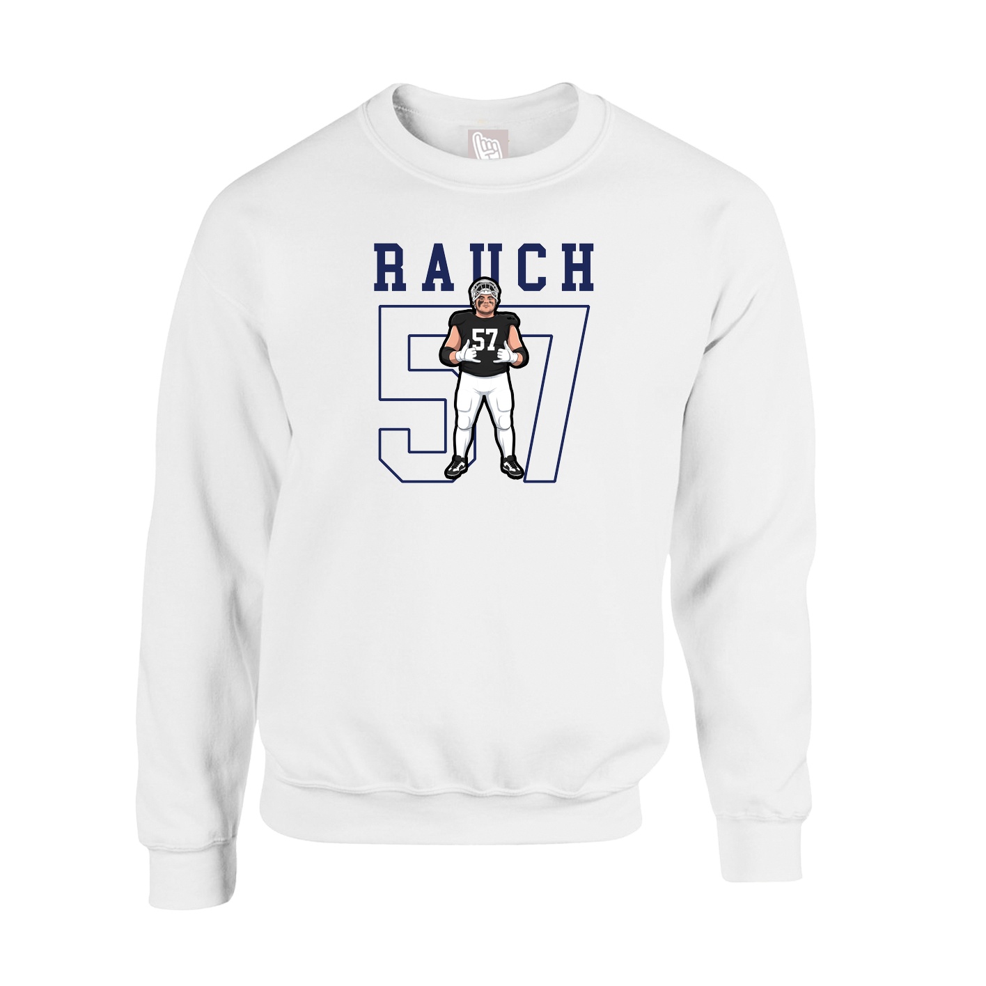 Fleece Crew — Shirsey in White