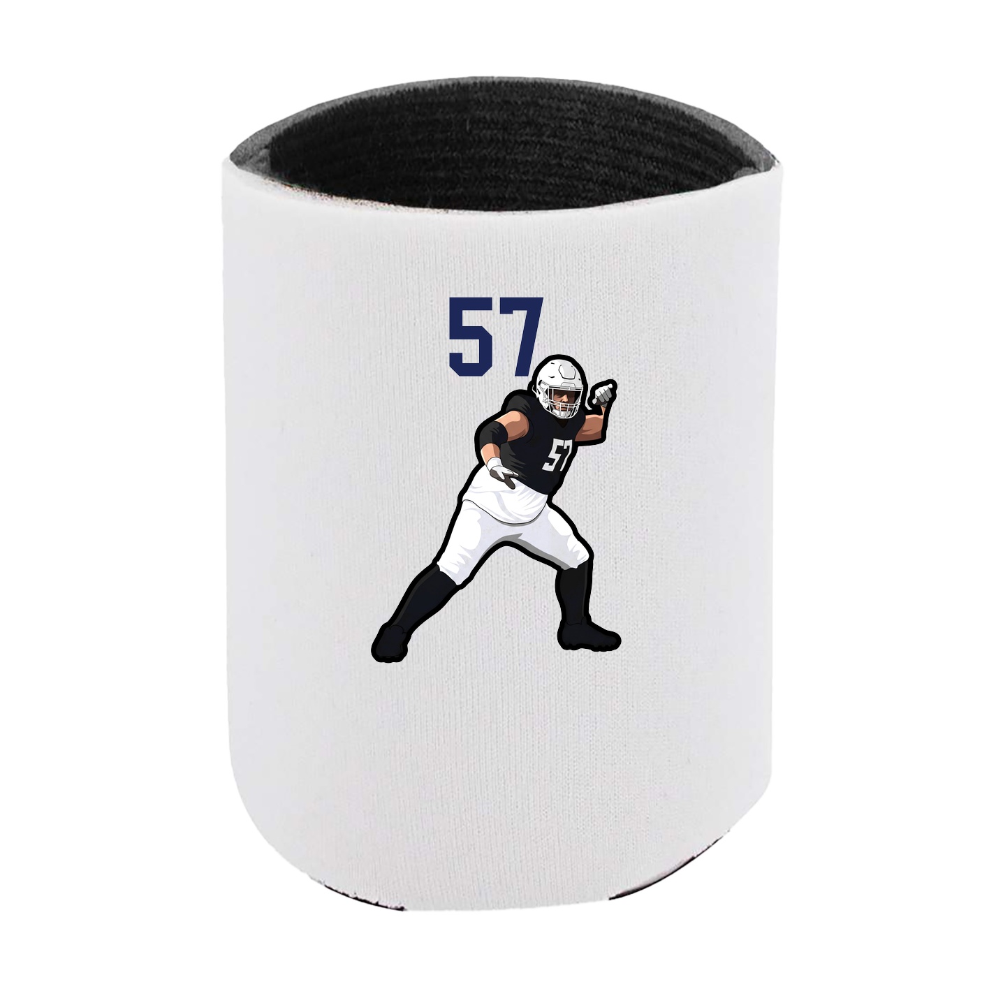 Can Holder — Number Top in White