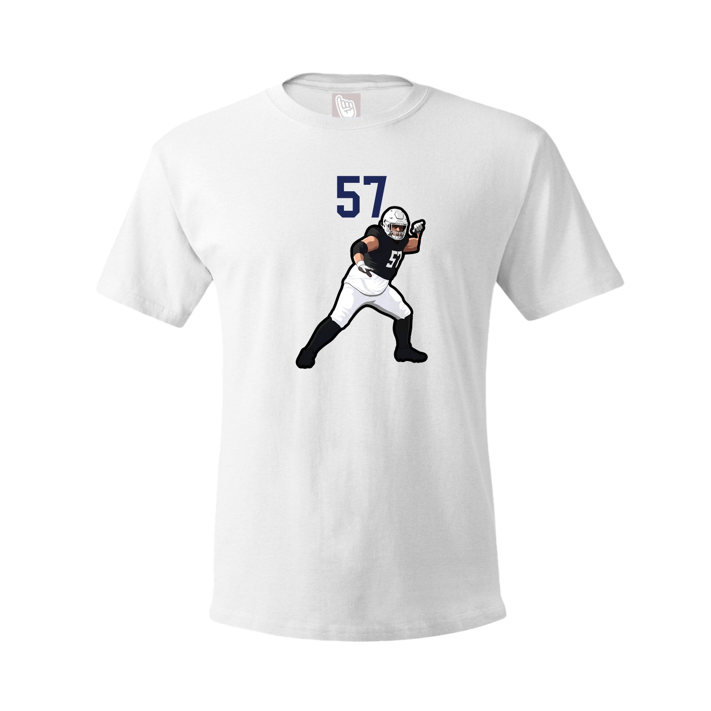 Tee — Number Top in White