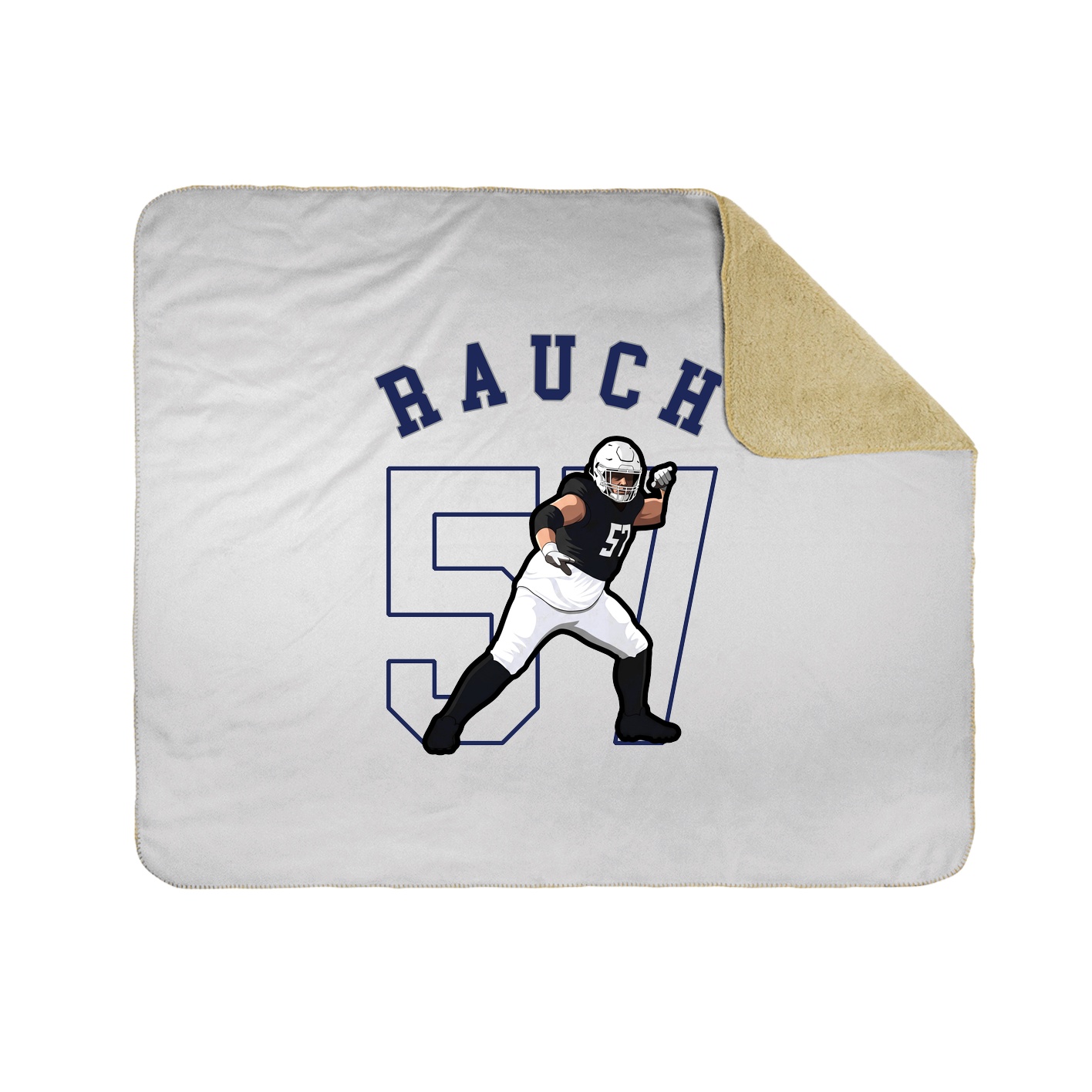 Throw Blanket — Shirsey Arch in White