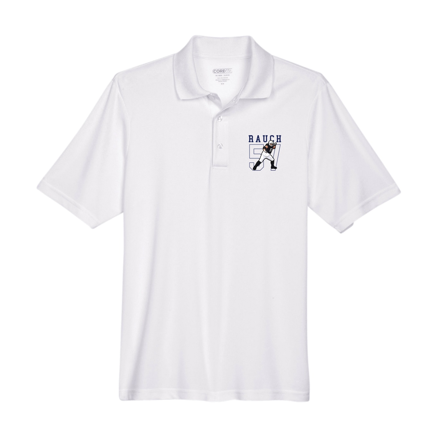 Performance Polo — Shirsey in White