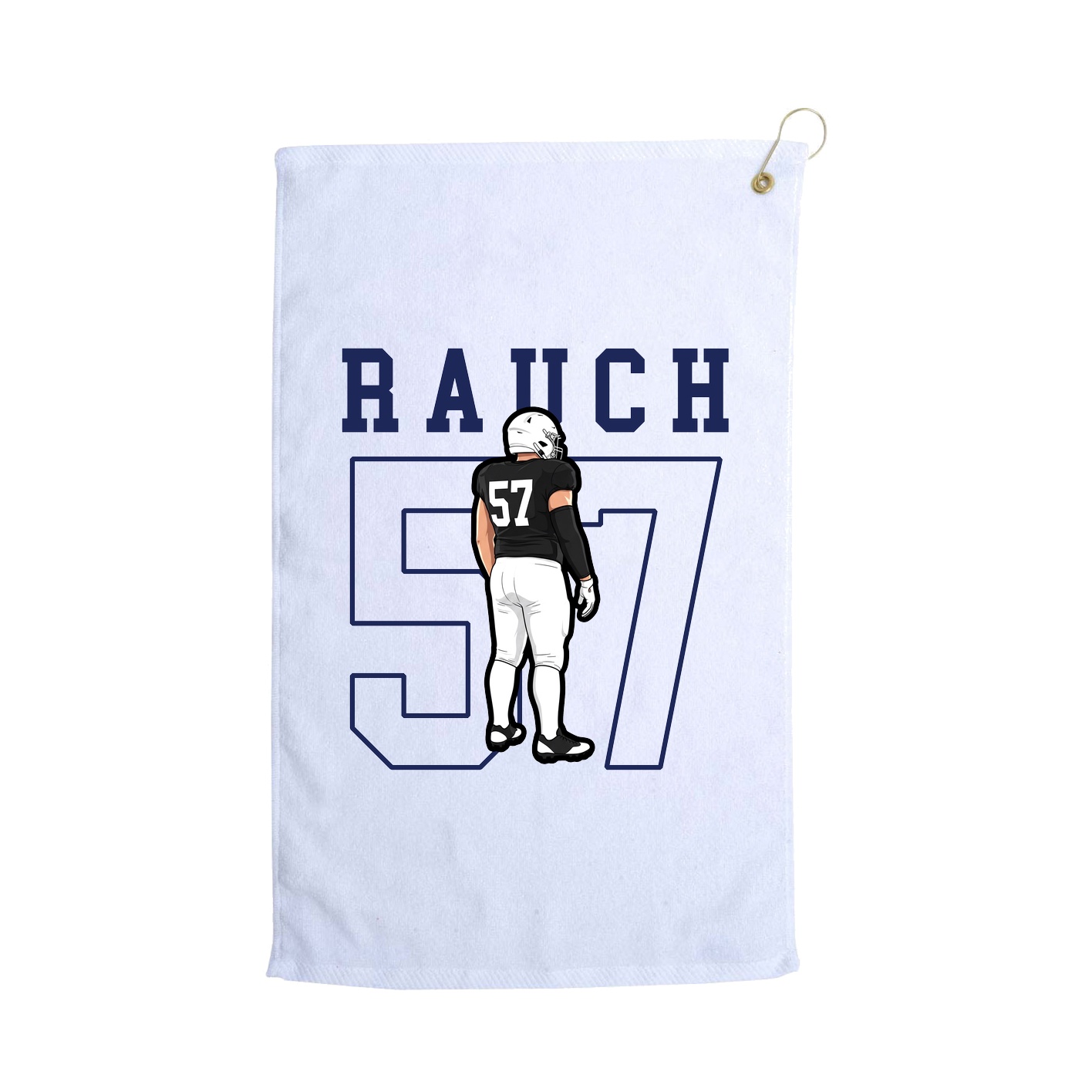 Golf Towel — Shirsey in White