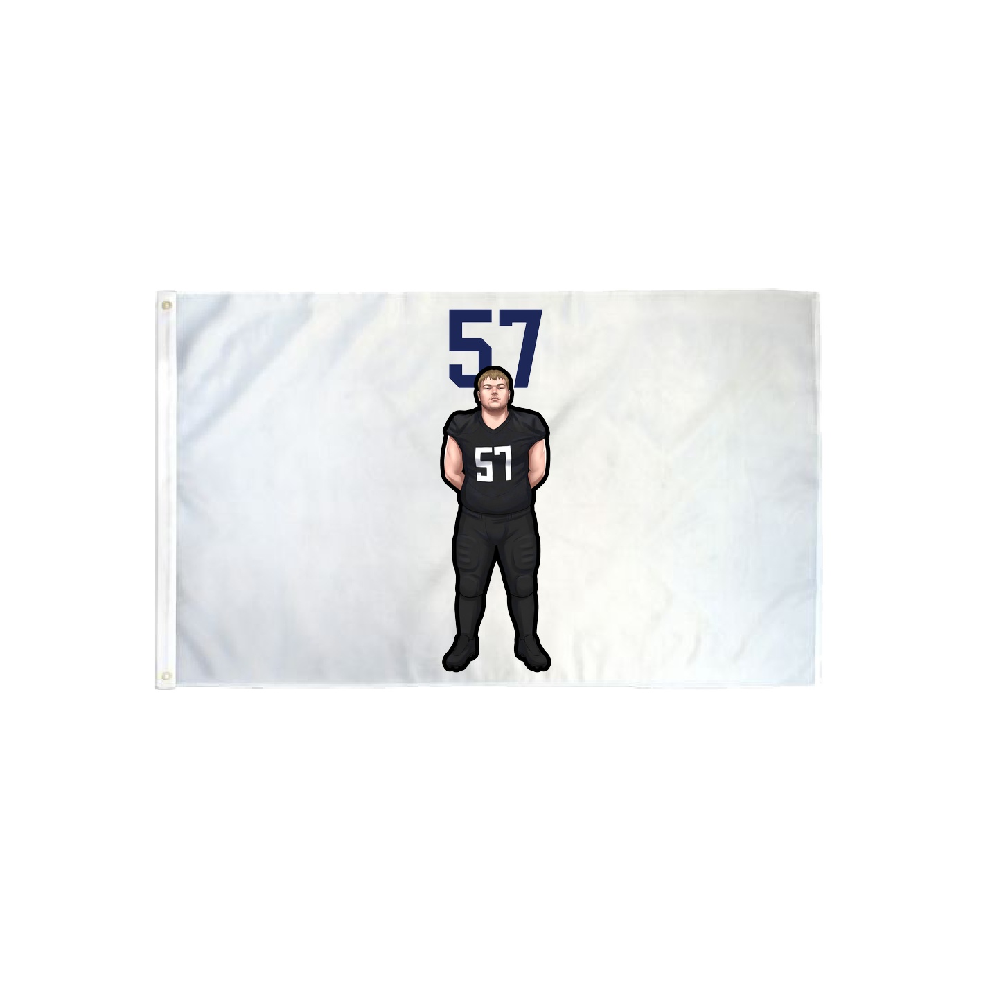 3x5 Flag — Number Top in Classic
