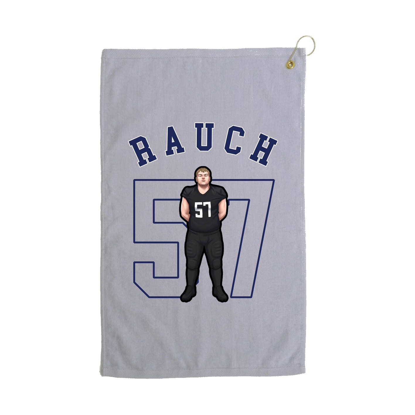 Golf Towel — Shirsey Arch in Grey