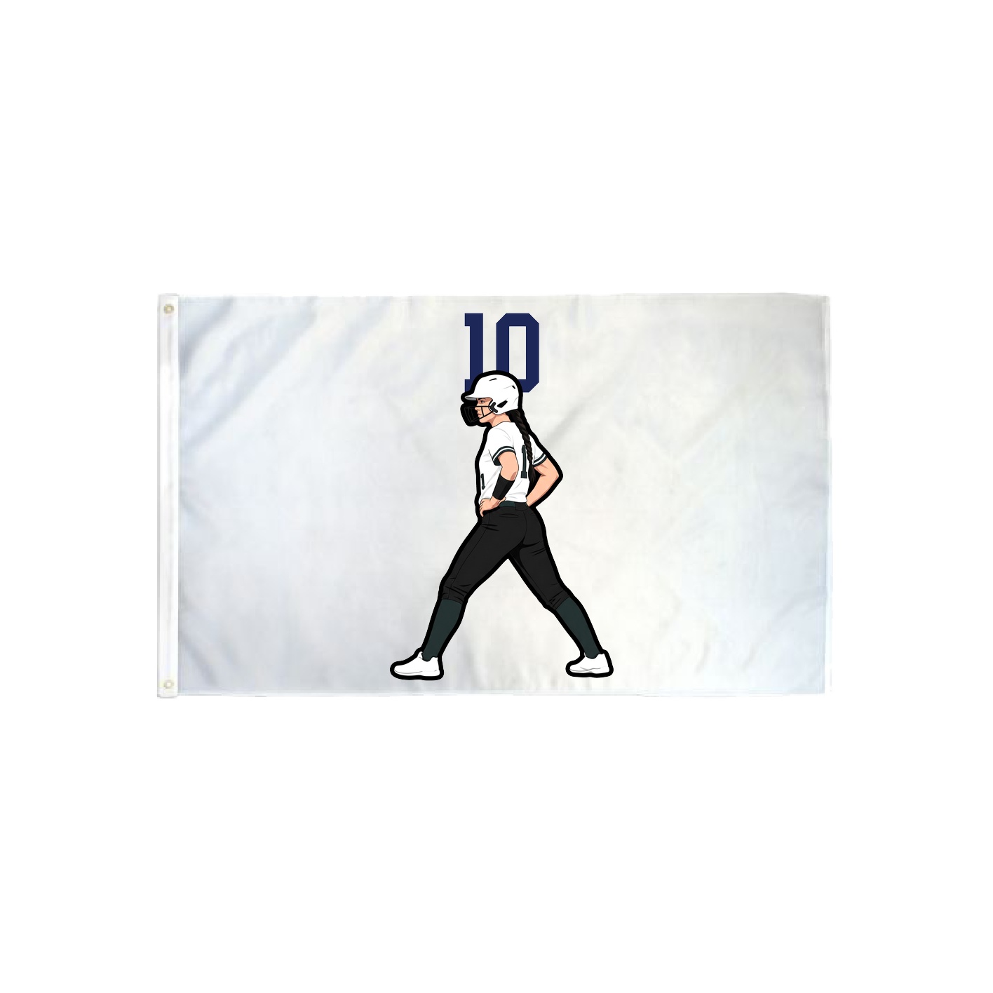 3x5 Flag — Number Top in Classic