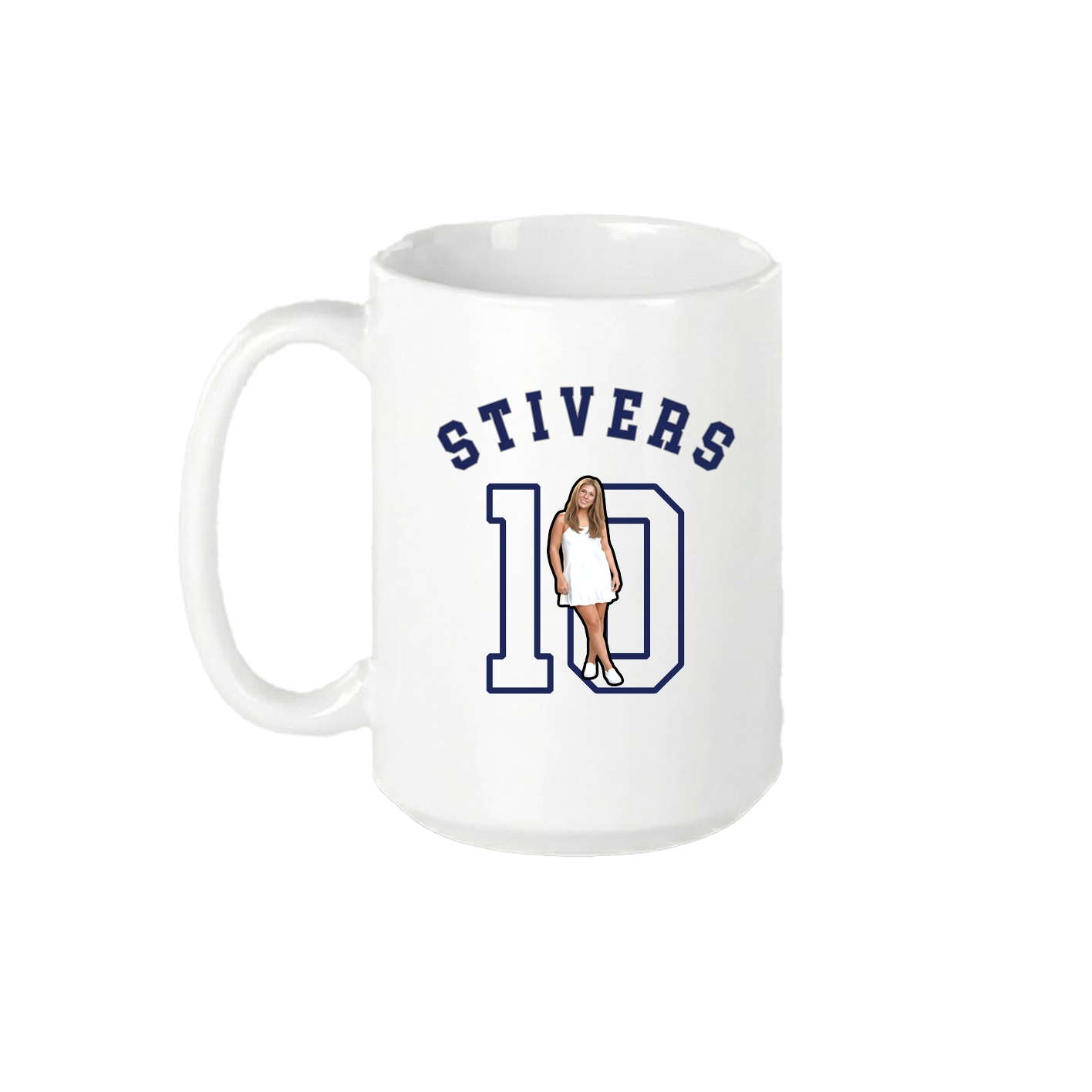 15oz Coffee Mug — Shirsey Arch in White