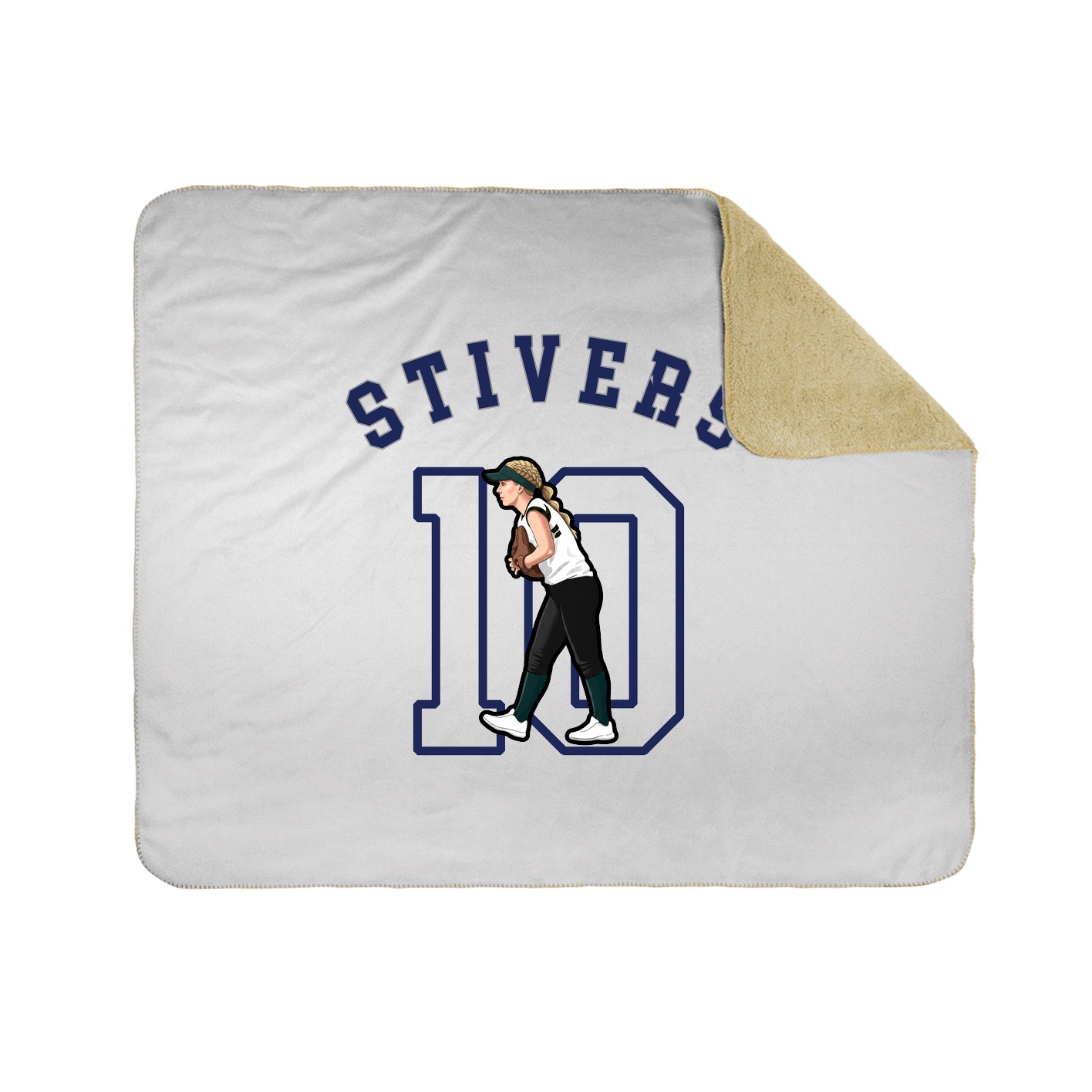 Throw Blanket — Shirsey Arch in White