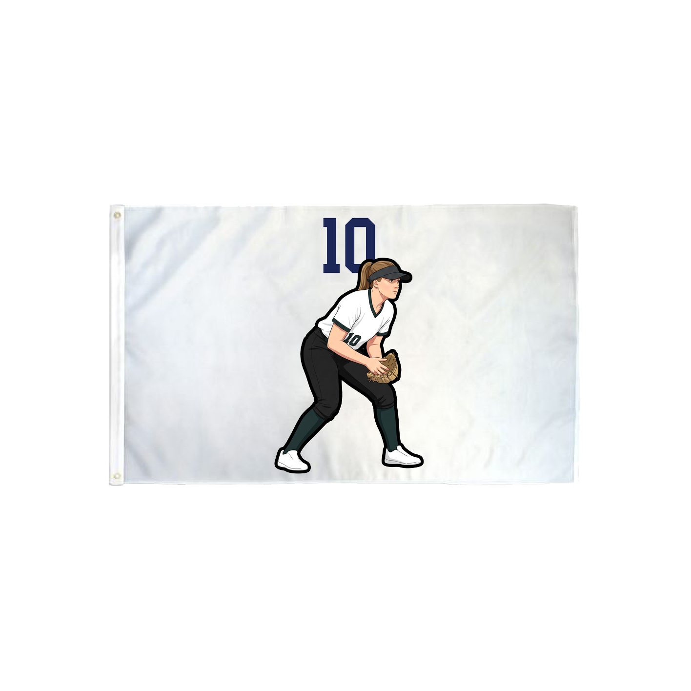 3x5 Flag — Number Top in Classic