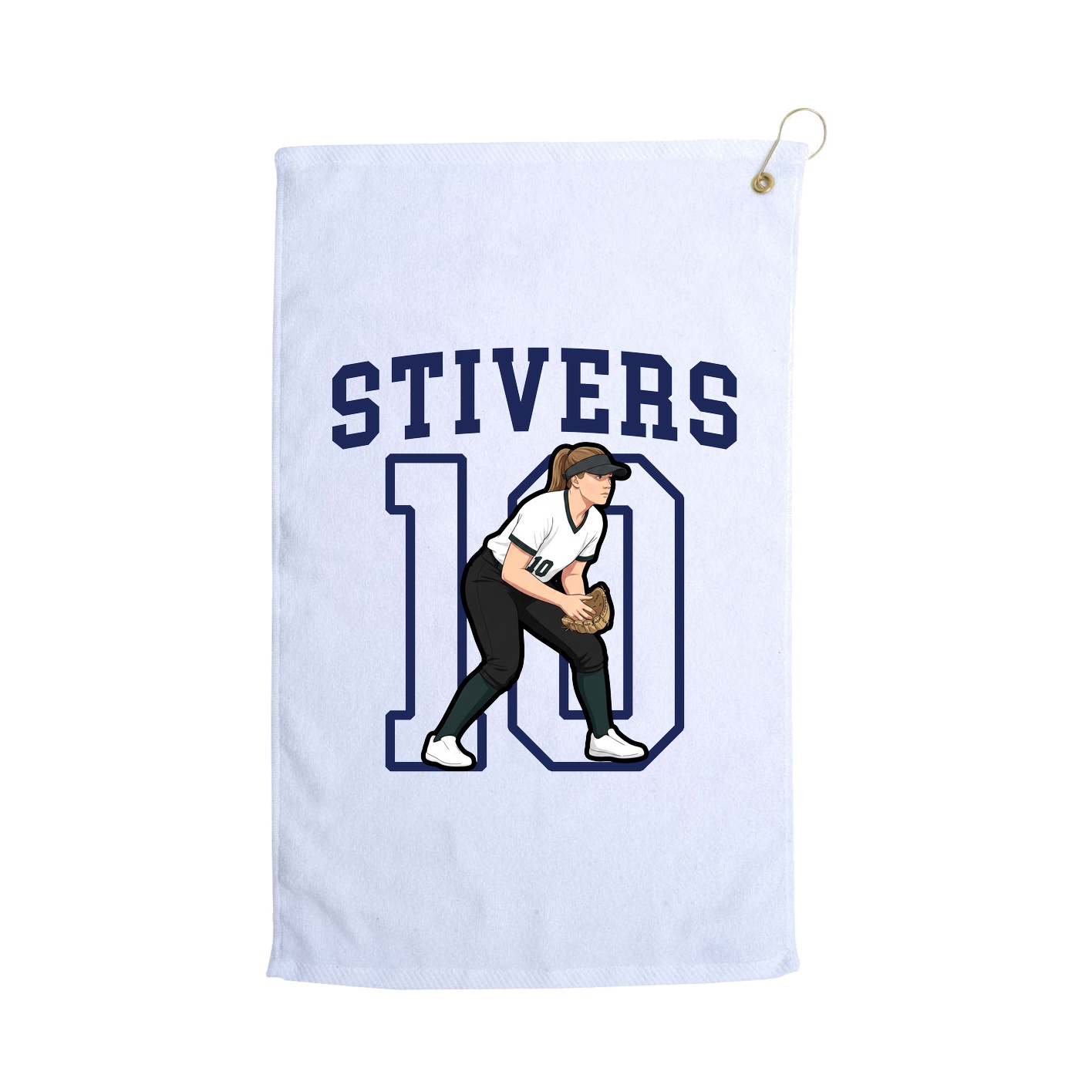 Golf Towel — Shirsey in White