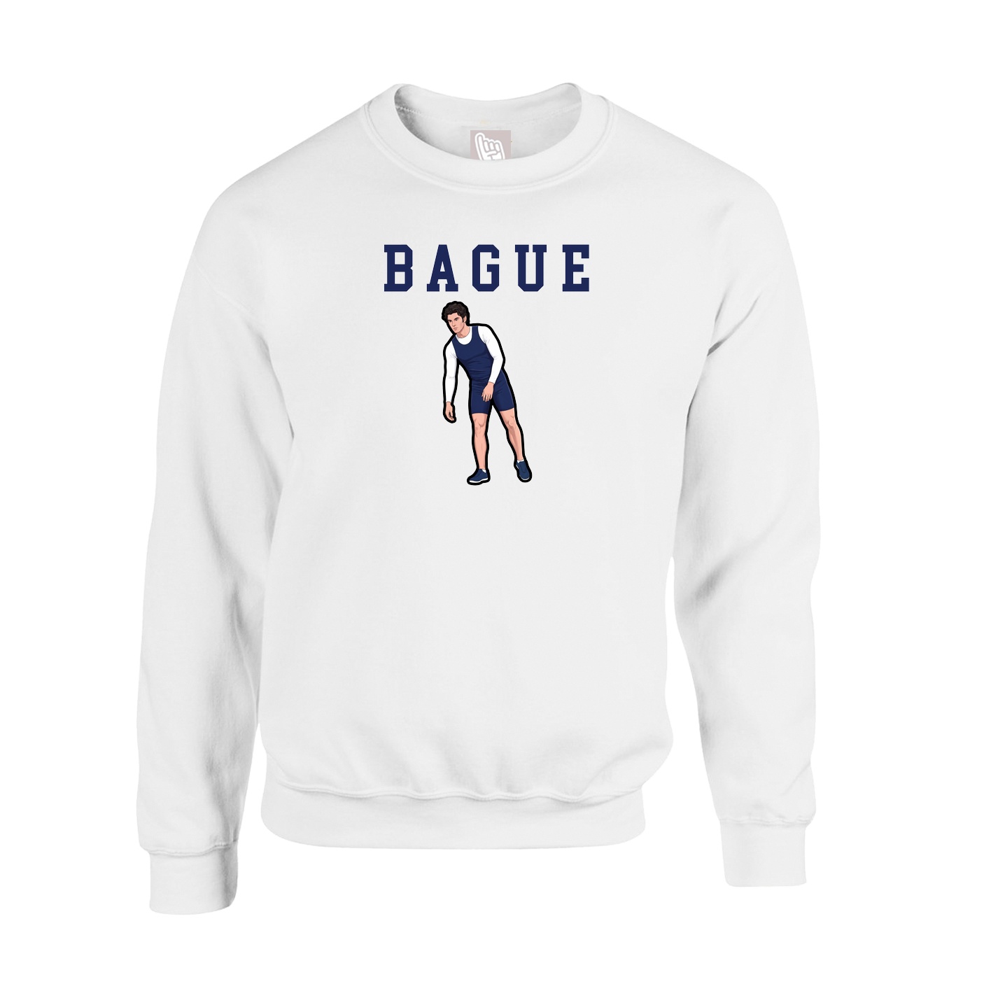Fleece Crew — Shirsey in White