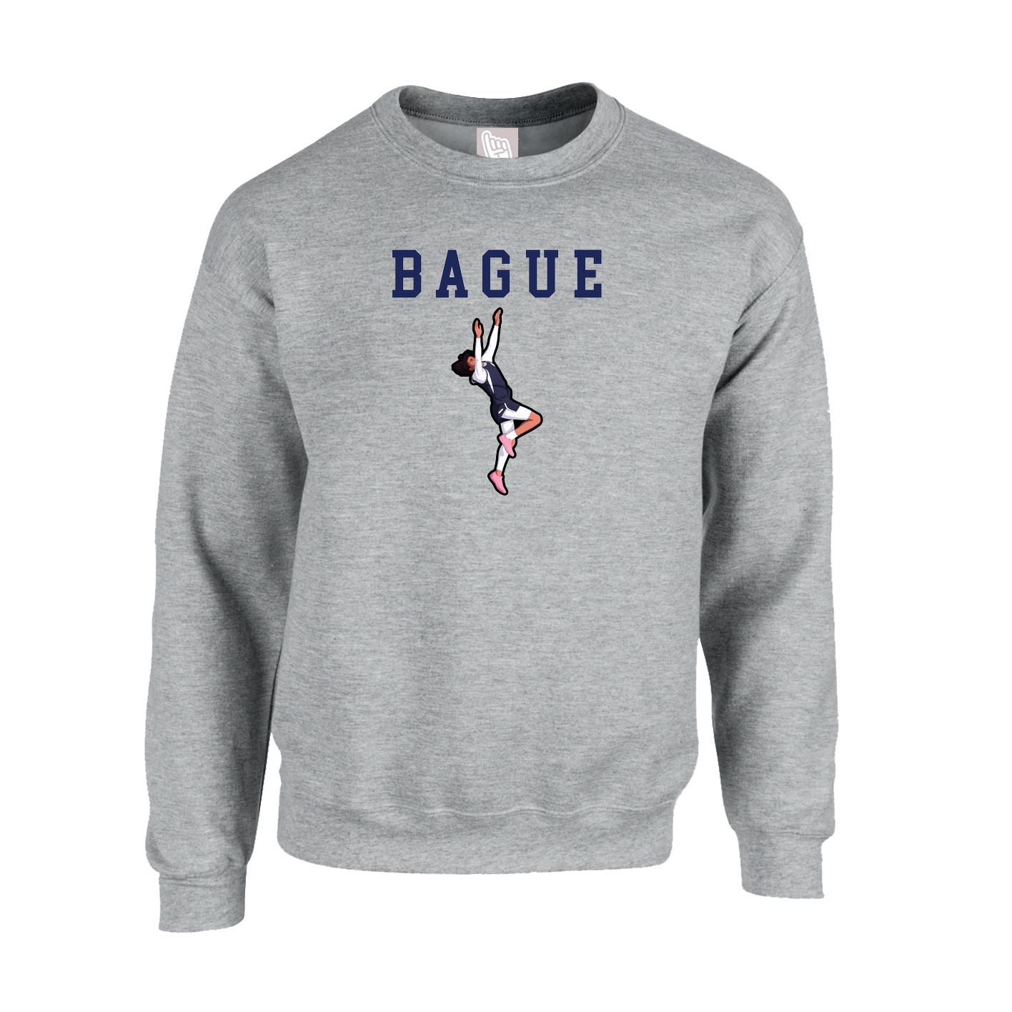 Fleece Crew — Shirsey in Grey