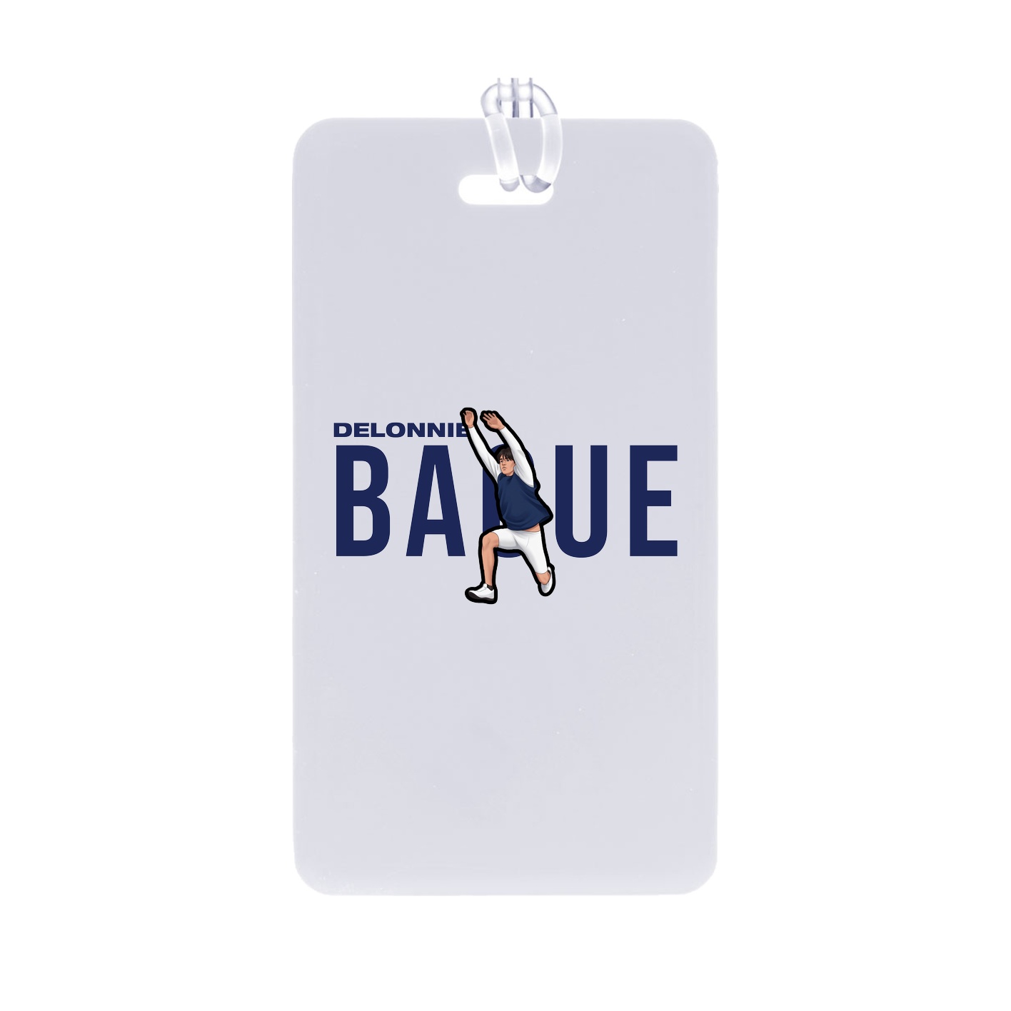 Bag Tag — Player Name in Classic