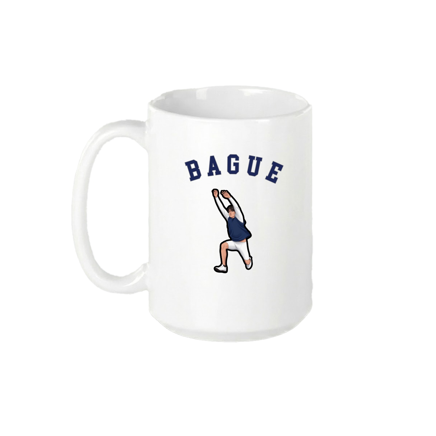 15oz Coffee Mug — Shirsey Arch in White