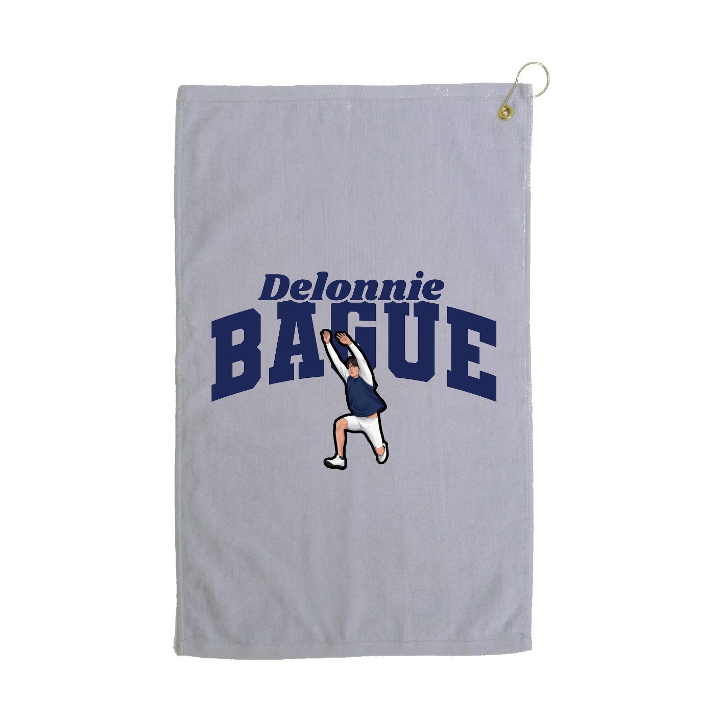 Golf Towel — Signature Arch in Grey