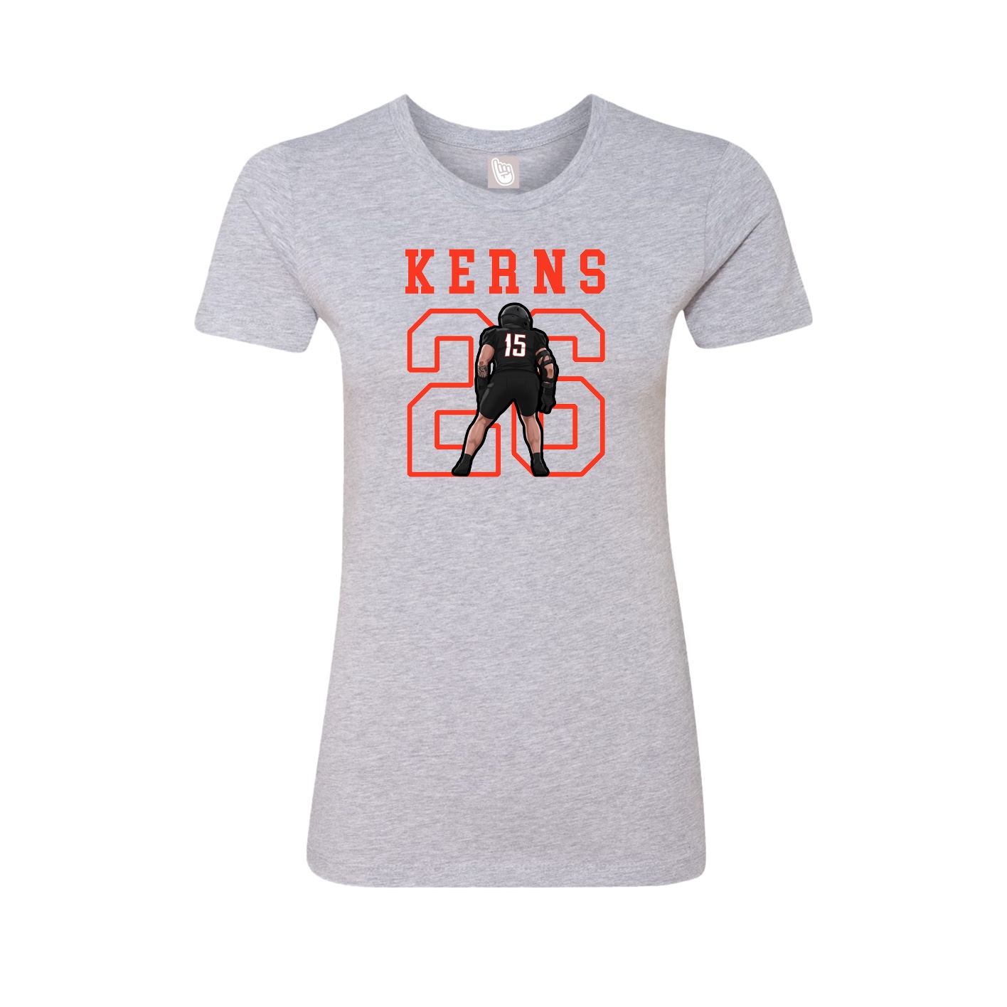 Fitted Women's Tee — Shirsey in Grey