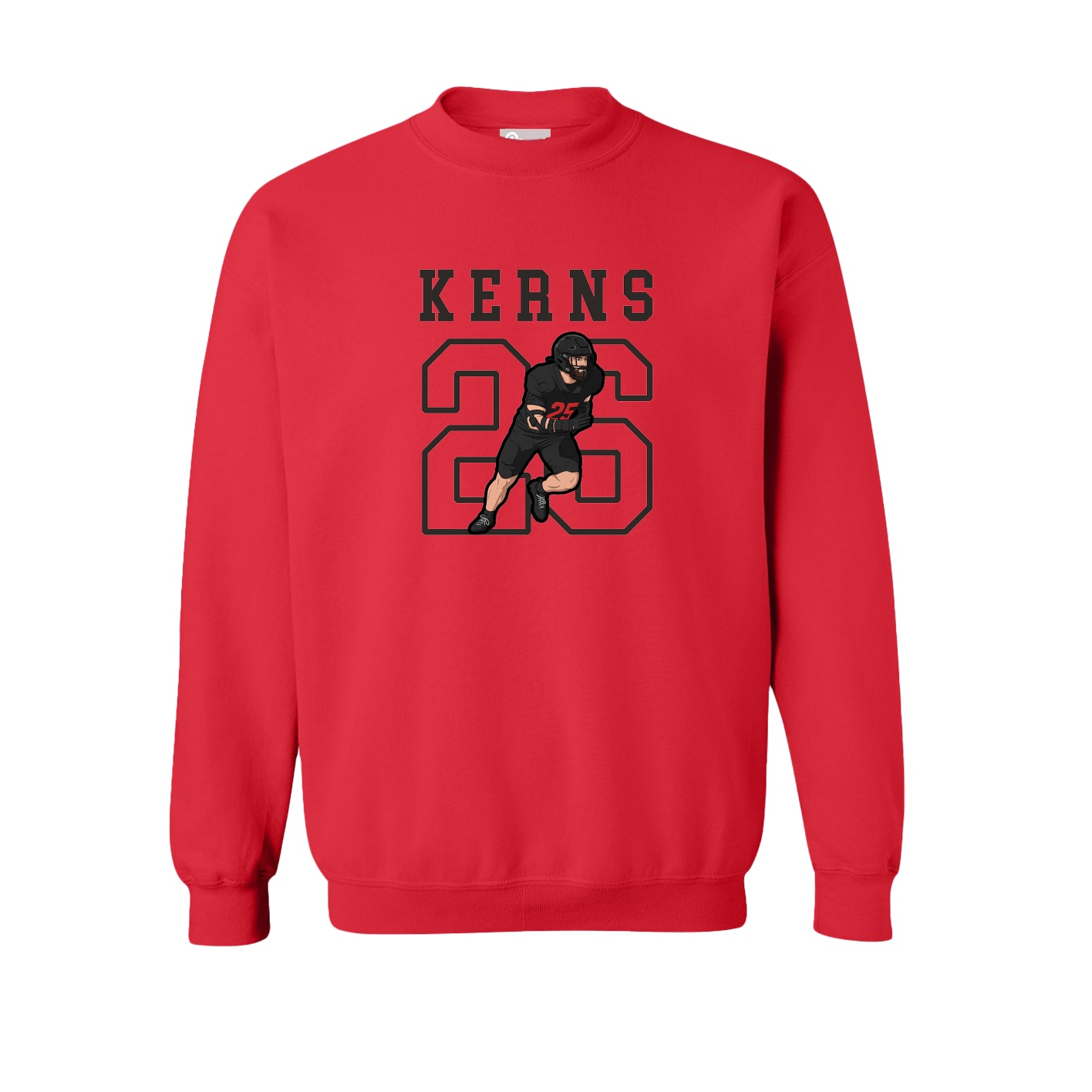 Fleece Crew — Shirsey in Red