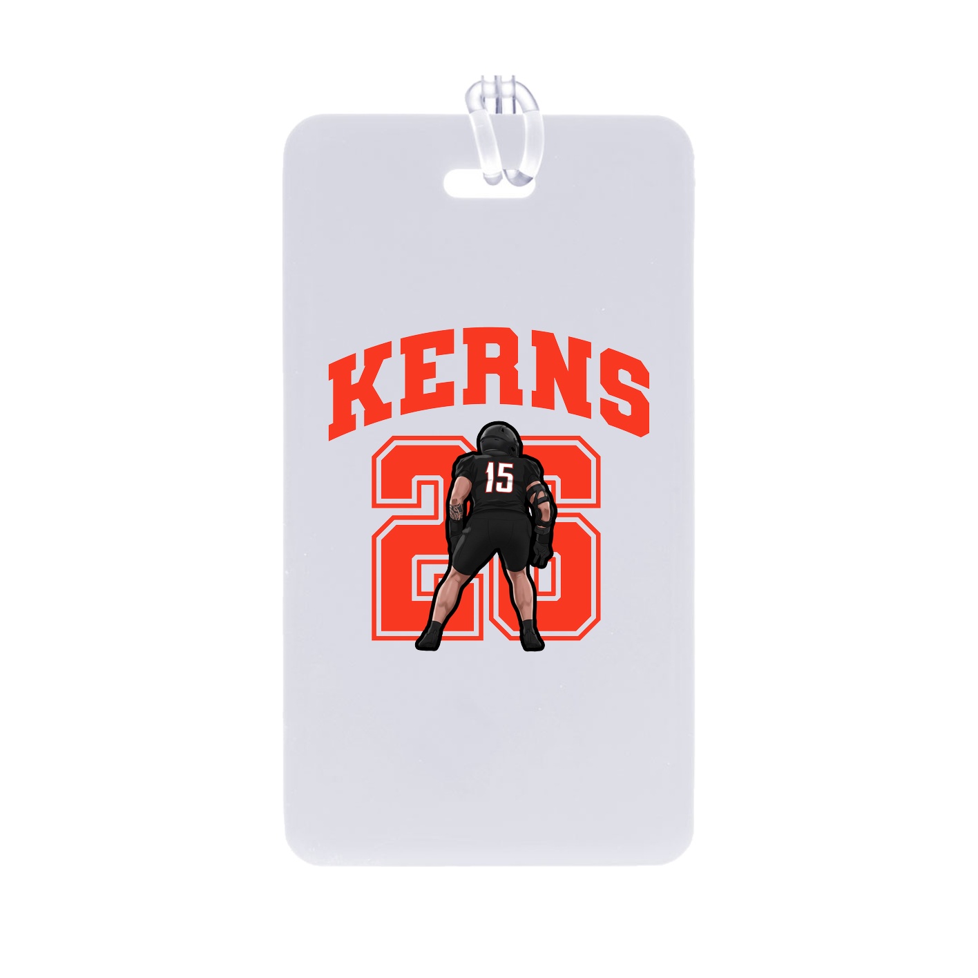 Bag Tag — Number in Classic