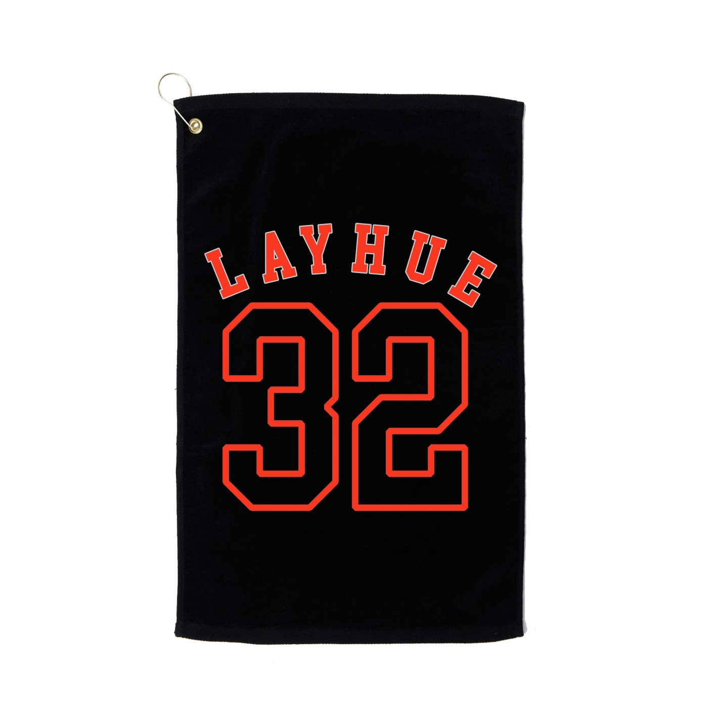 Golf Towel — Shirsey Arch in Black