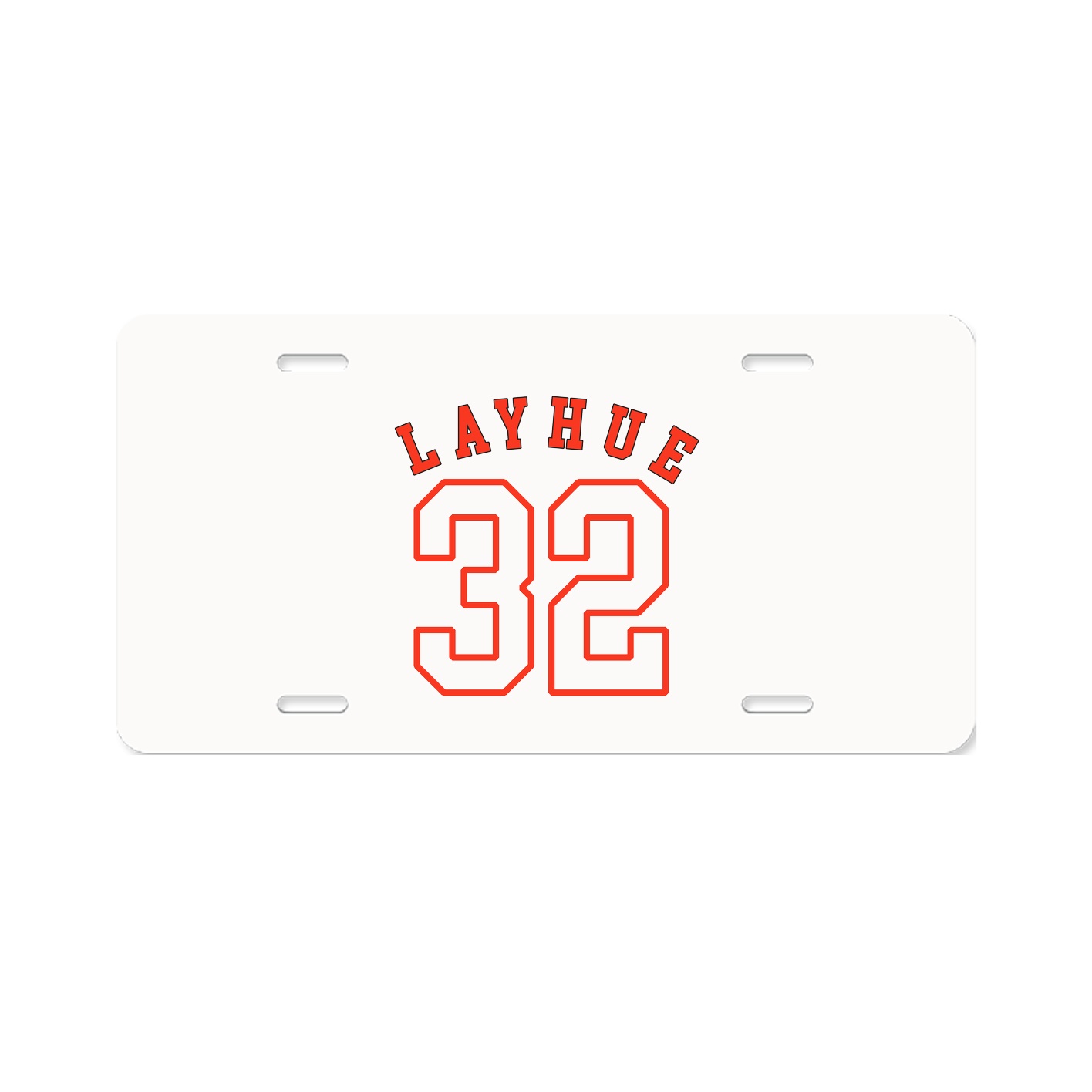 License Plate — Shirsey Arch in Classic