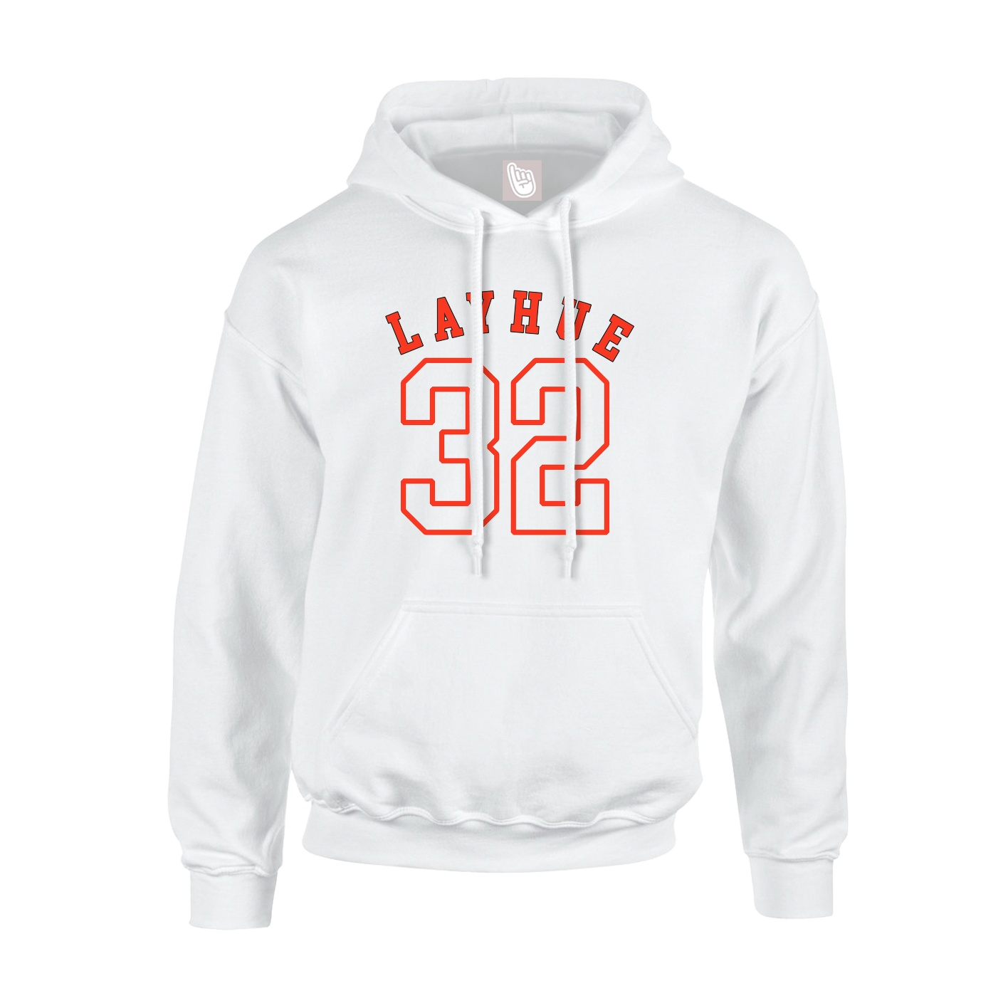 Hoodie — Shirsey Arch in White