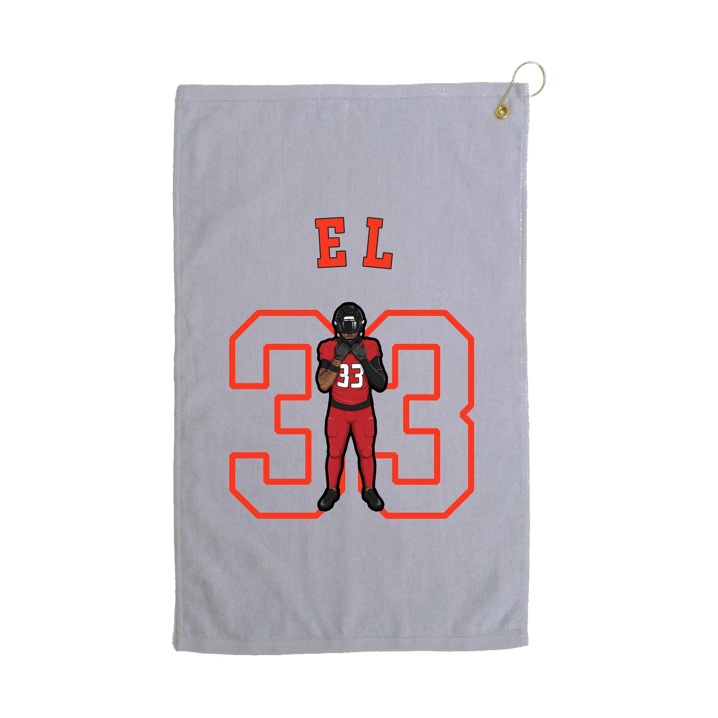 Golf Towel — Shirsey Arch in Grey