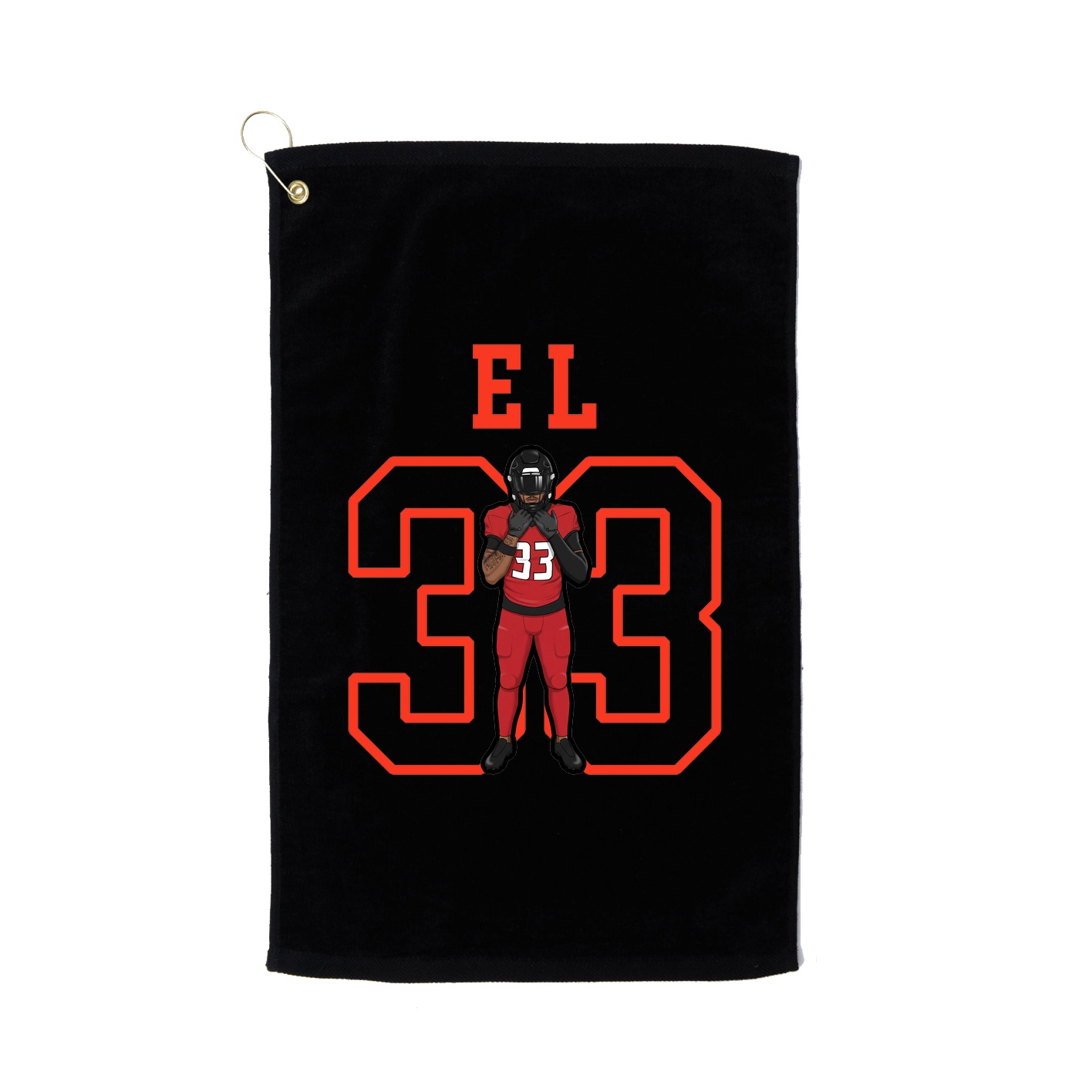 Golf Towel — Shirsey in Black