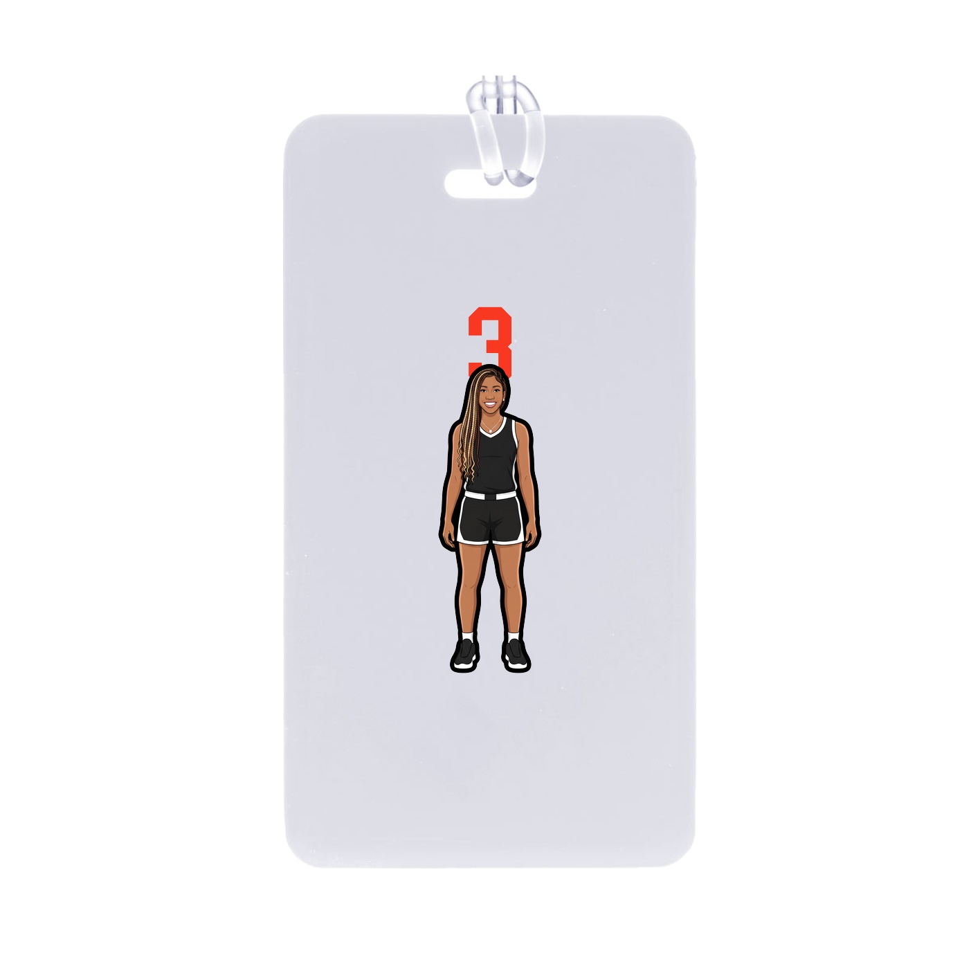 Bag Tag — Number Top in Classic