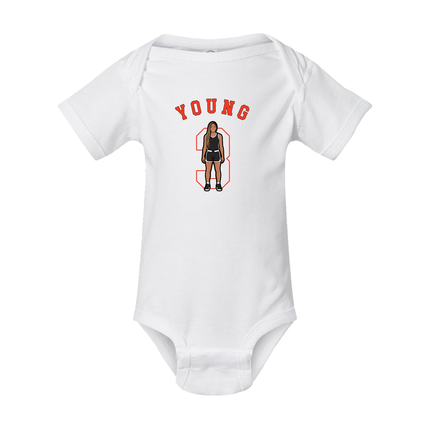 Baby Onesie — Shirsey Arch in White