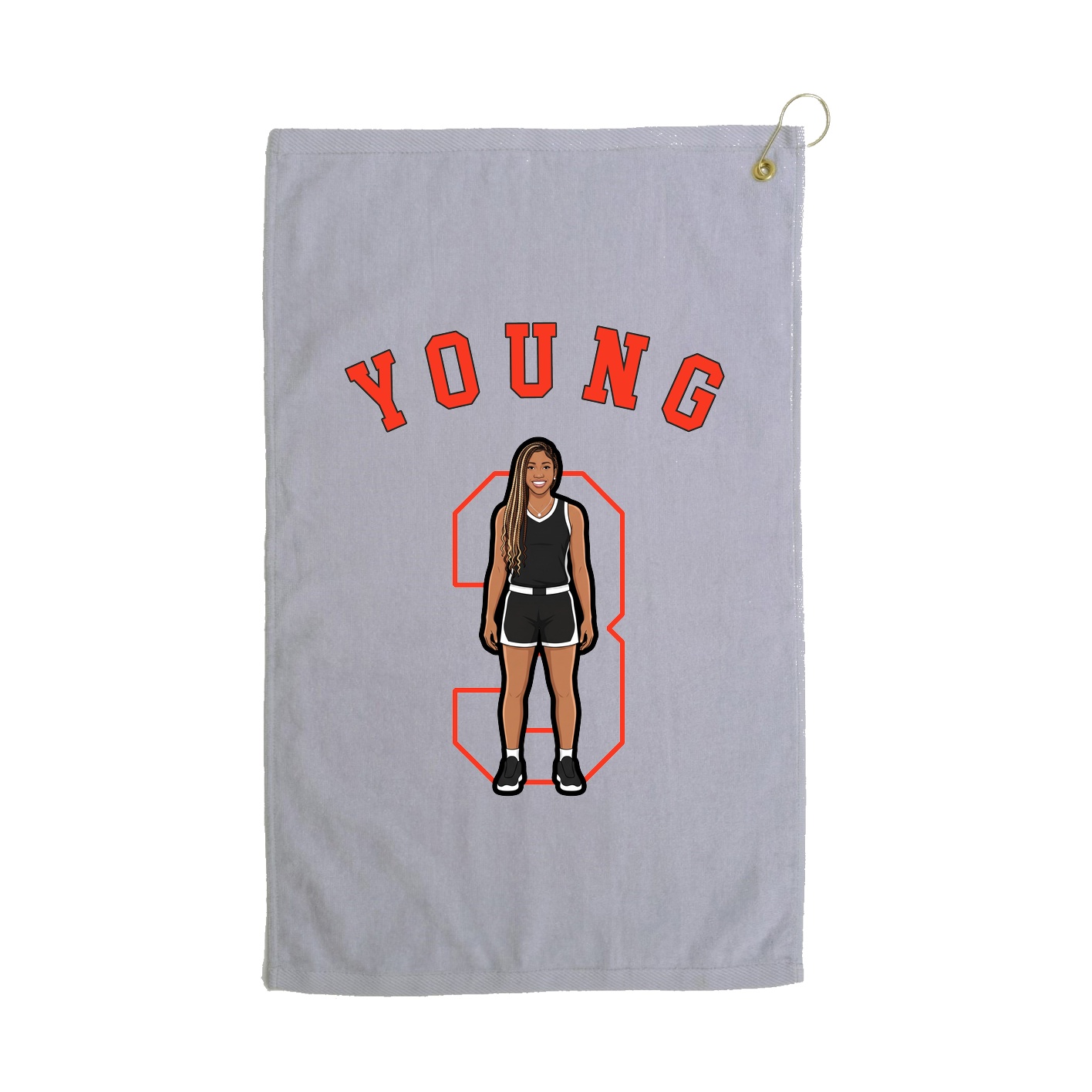 Golf Towel — Shirsey Arch in Grey