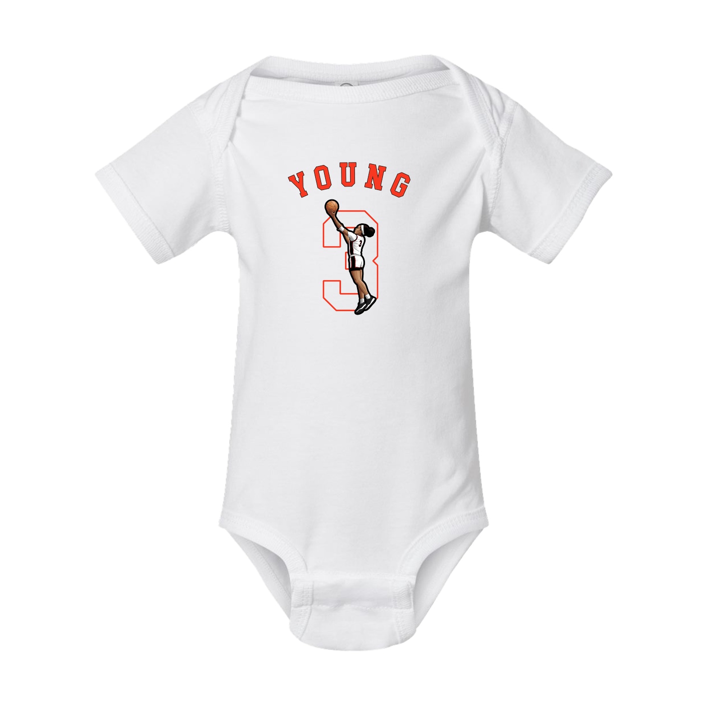Baby Onesie — Shirsey Arch in White