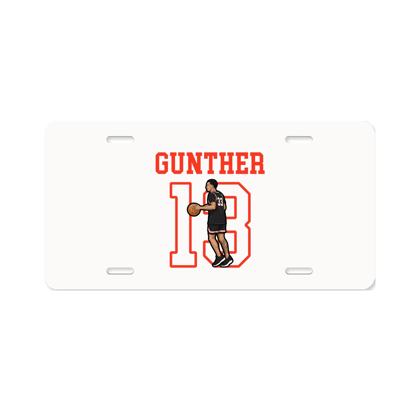 License Plate — Shirsey in Classic