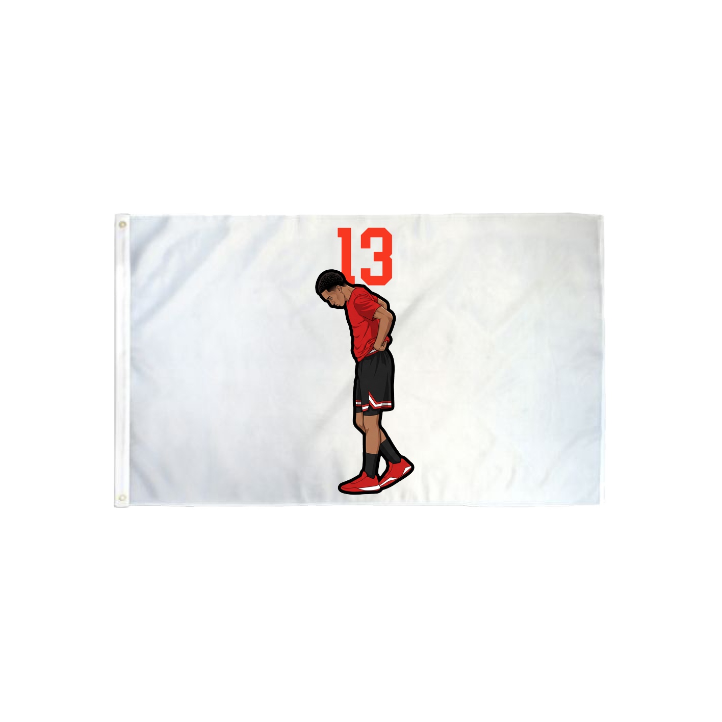3x5 Flag — Number Top in Classic
