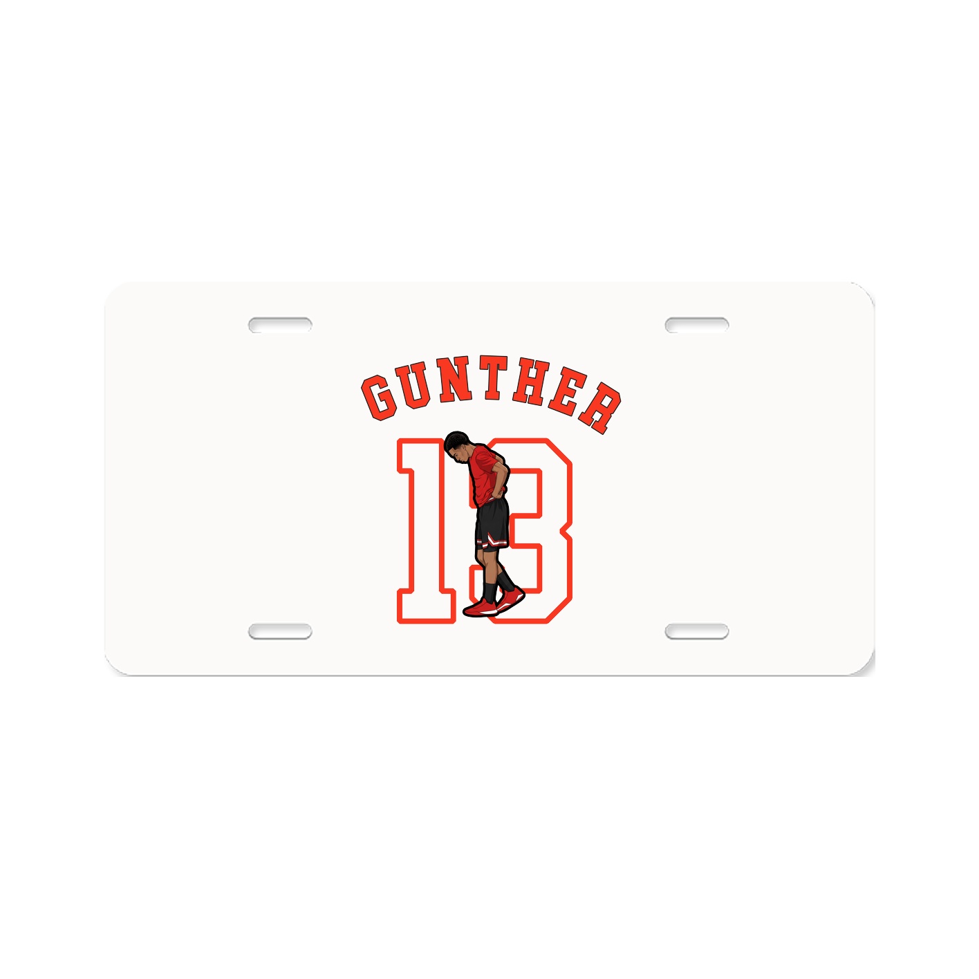 License Plate — Shirsey Arch in Classic