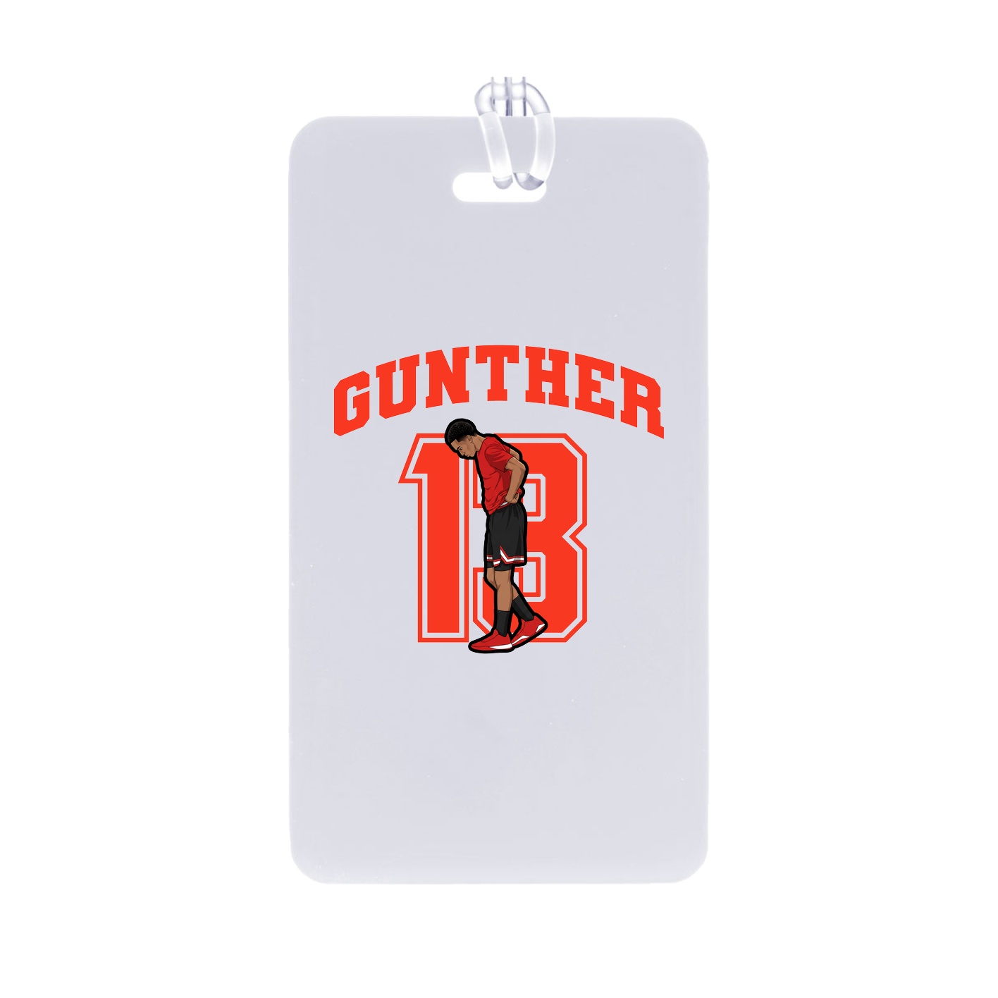 Bag Tag — Number in Classic