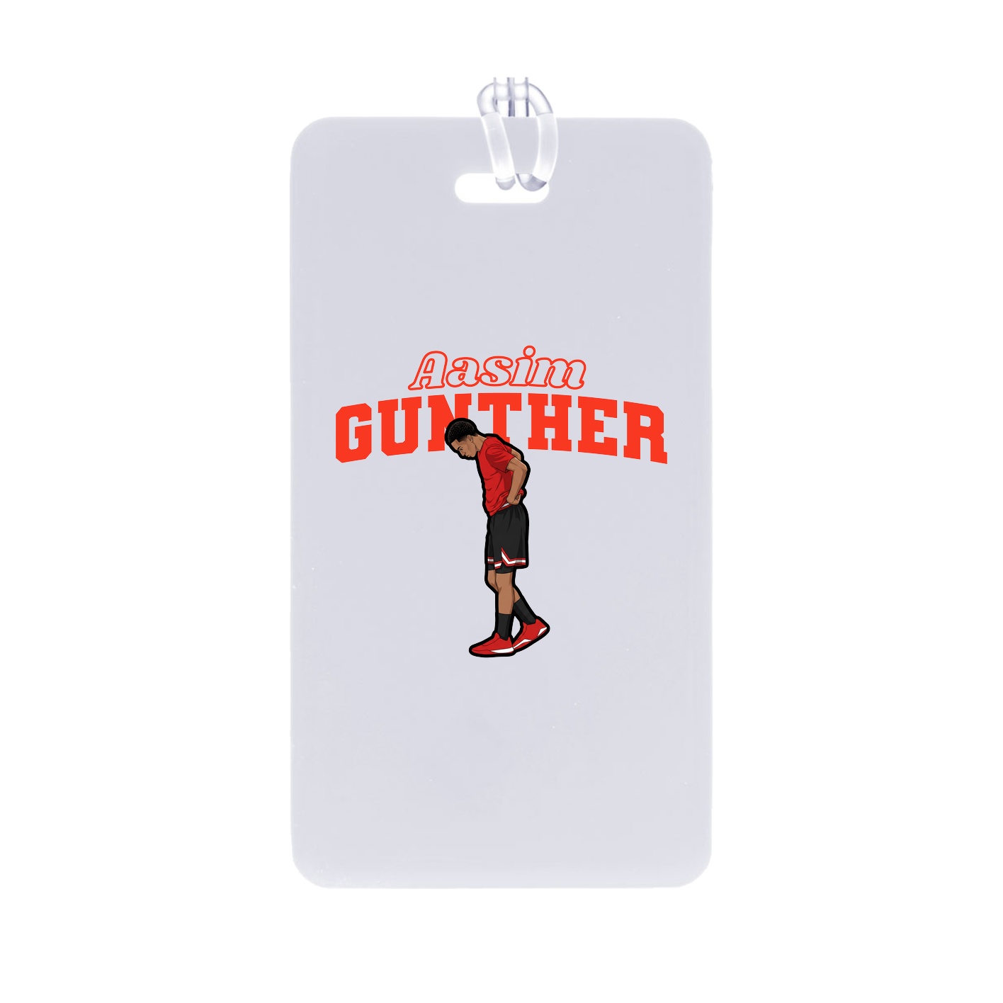 Bag Tag — Name Arch in Classic