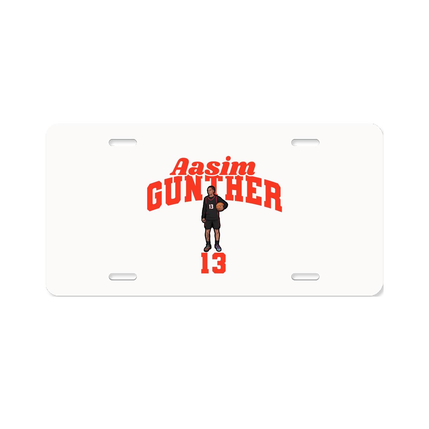 License Plate — Signature Arch in Classic