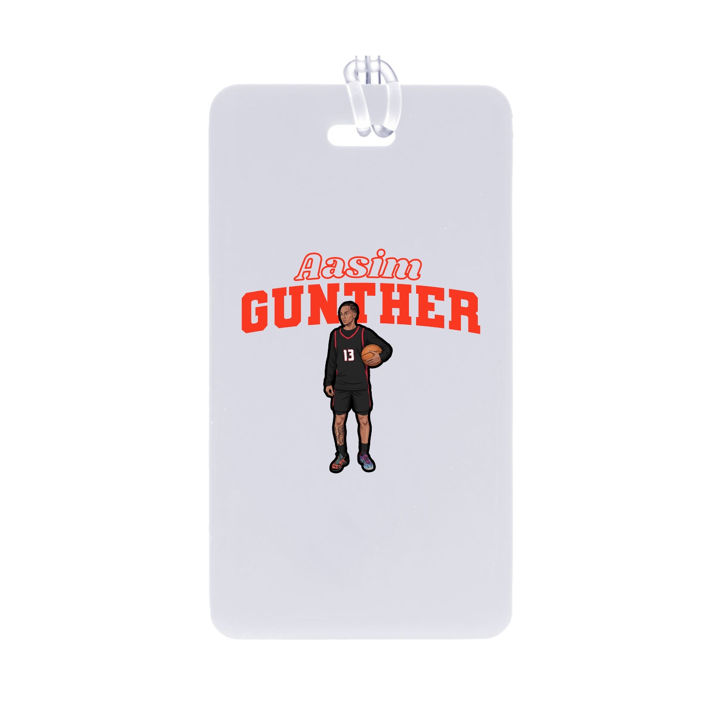 Bag Tag — Name Arch in Classic