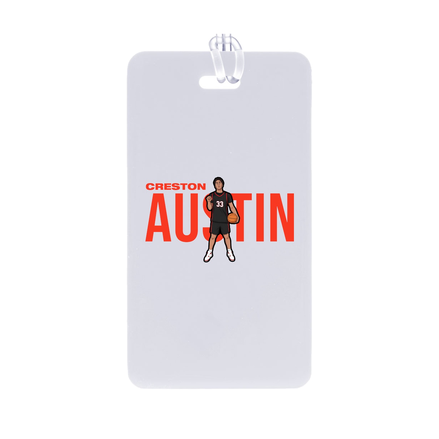 Bag Tag — Player Name in Classic