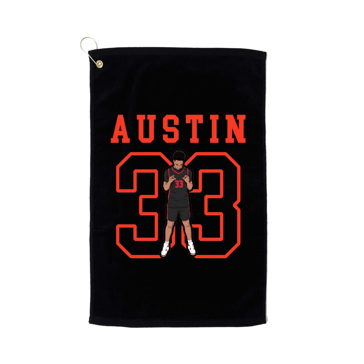Golf Towel — Shirsey in Black